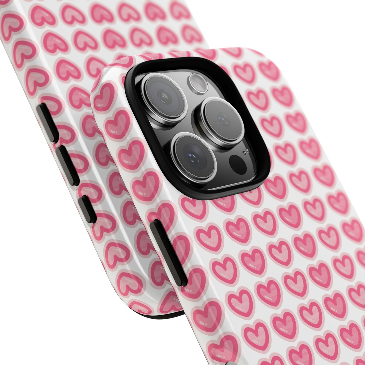 Hearts Pattern - Tough Cases iPhone Samsung Google Pixel
