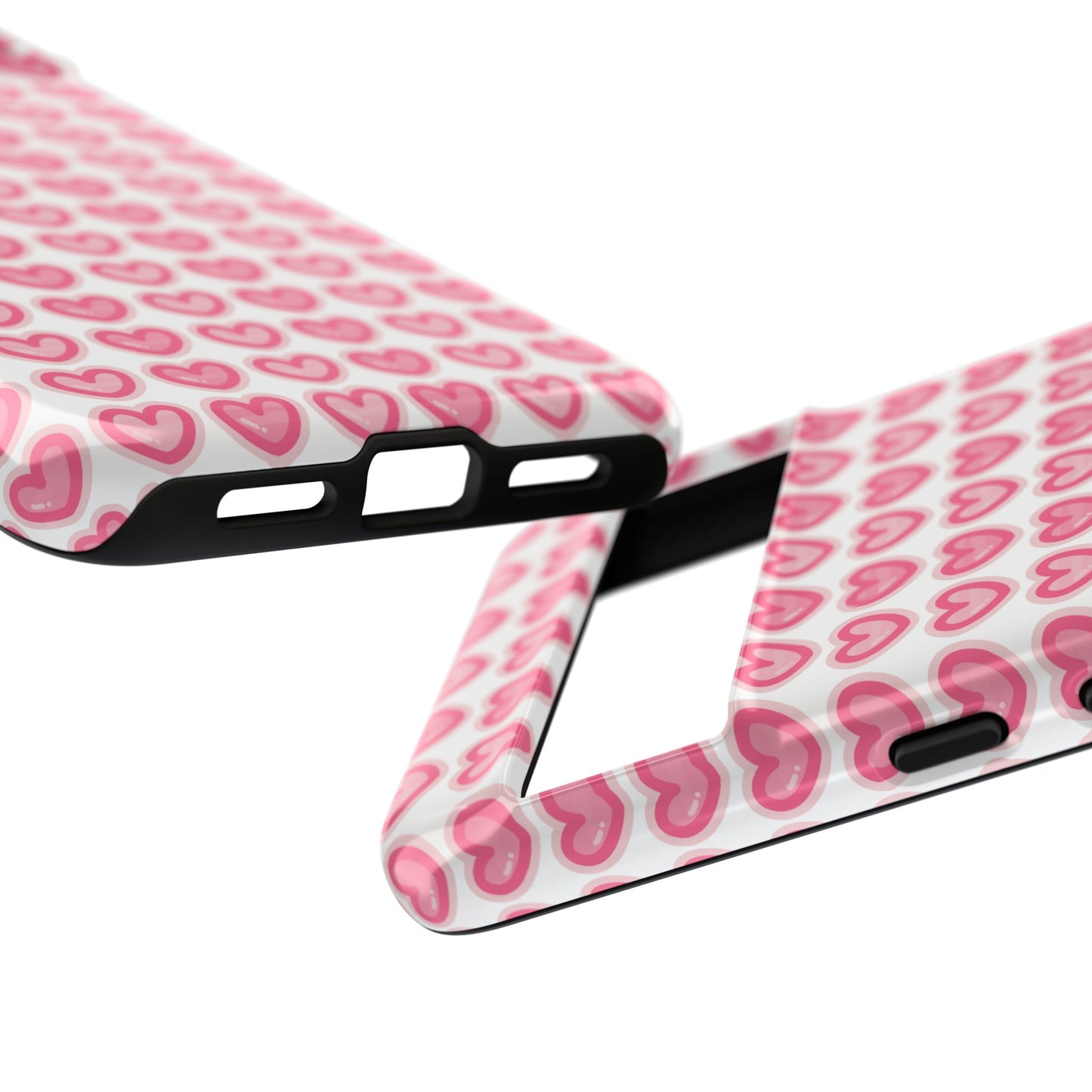 Hearts Pattern - Tough Cases iPhone Samsung Google Pixel