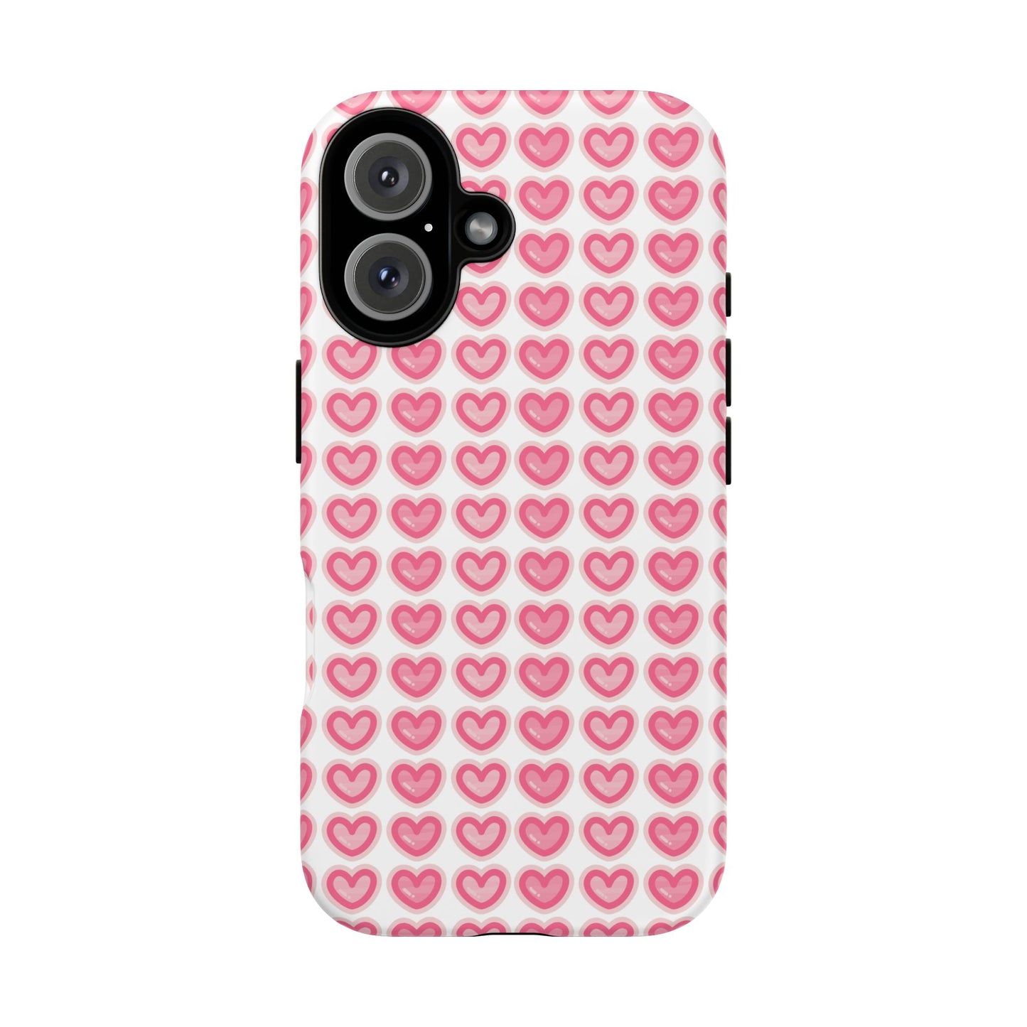 Hearts Pattern - Tough Cases iPhone Samsung Google Pixel