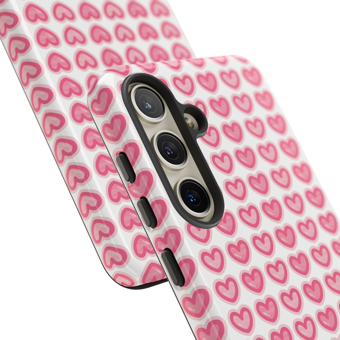 Hearts Pattern - Tough Cases iPhone Samsung Google Pixel