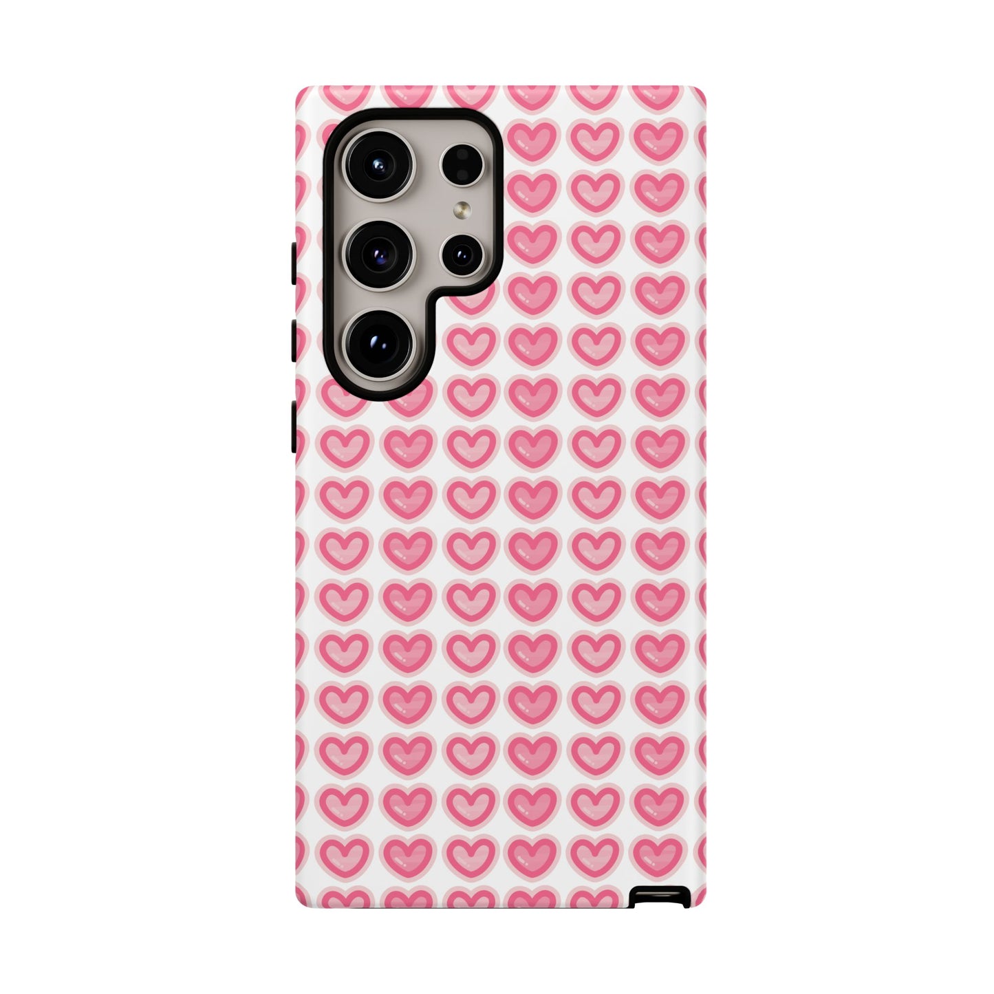 Hearts Pattern - Tough Cases iPhone Samsung Google Pixel