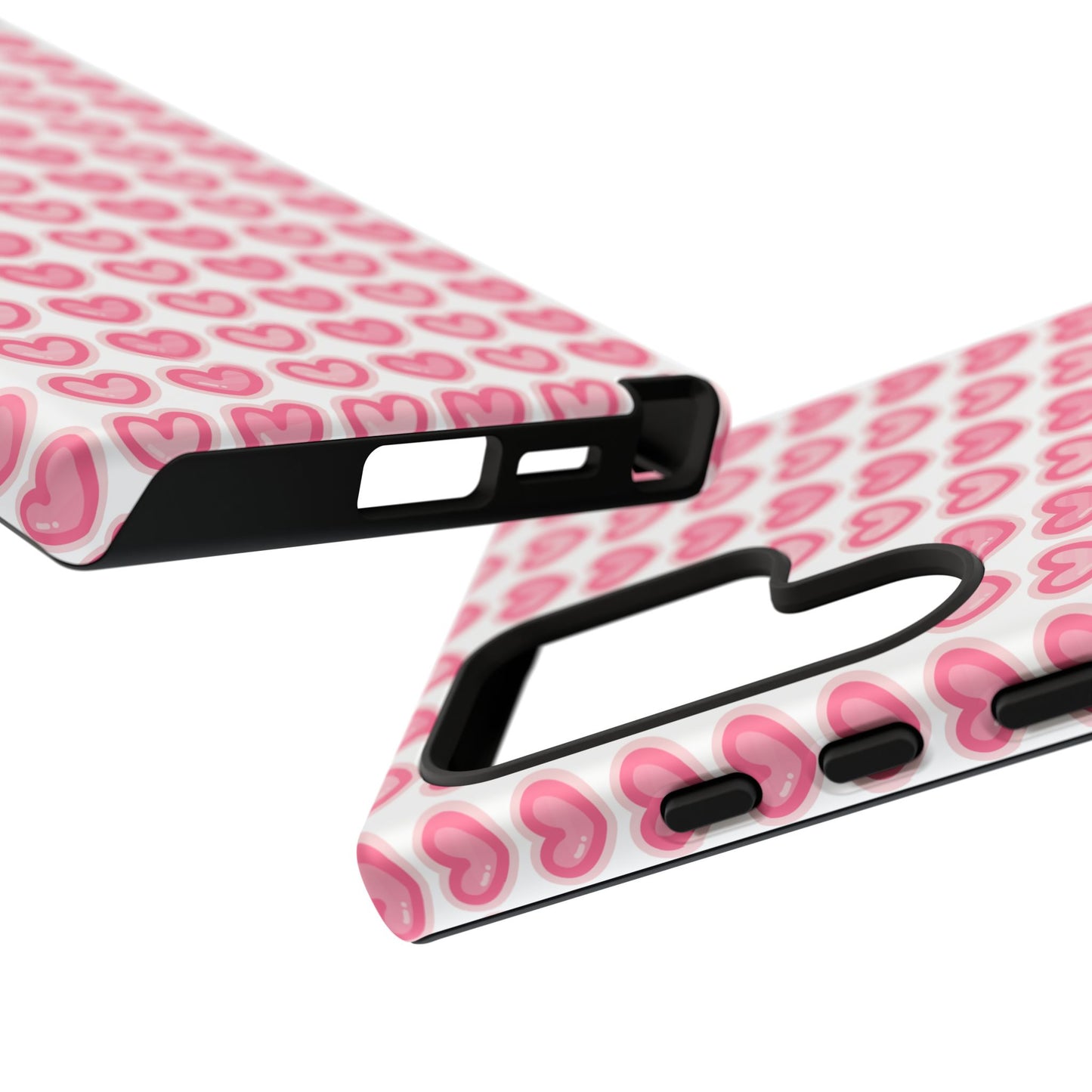 Hearts Pattern - Tough Cases iPhone Samsung Google Pixel