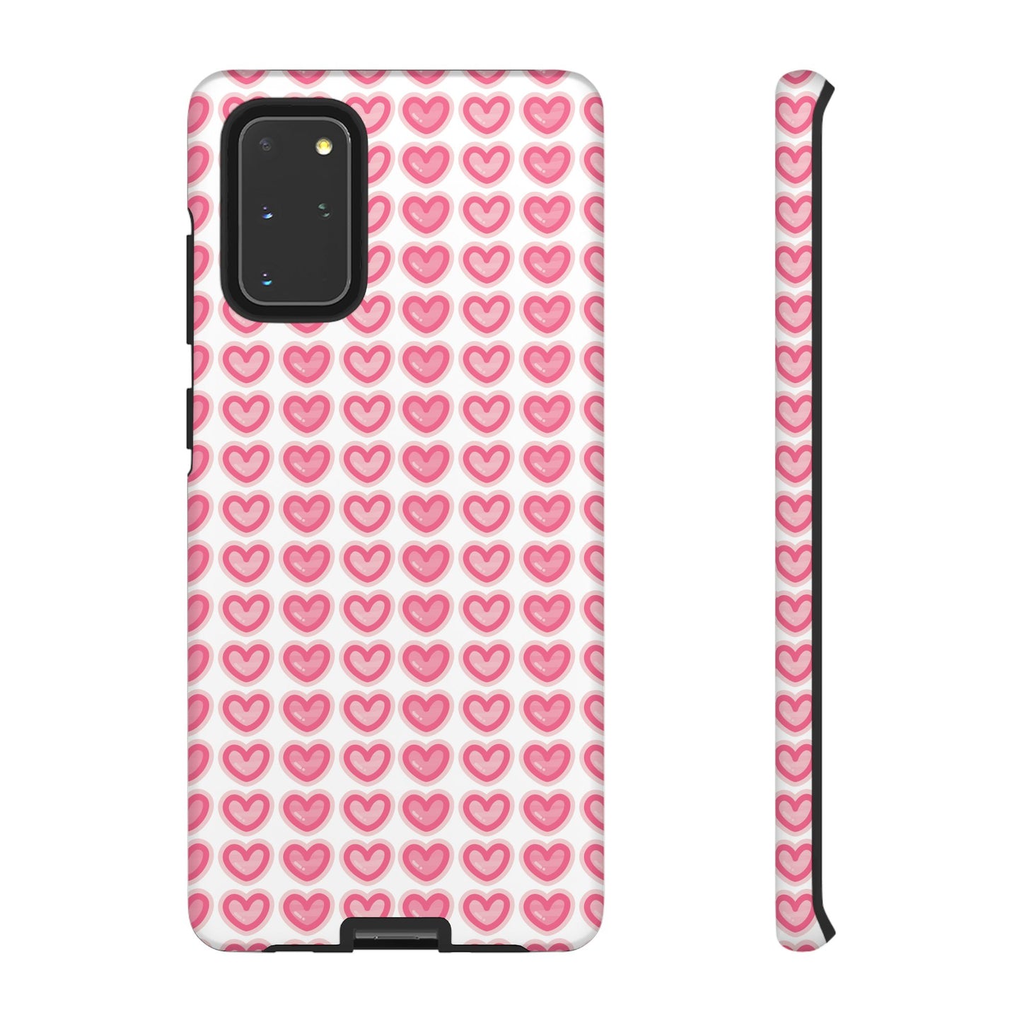 Hearts Pattern - Tough Cases iPhone Samsung Google Pixel