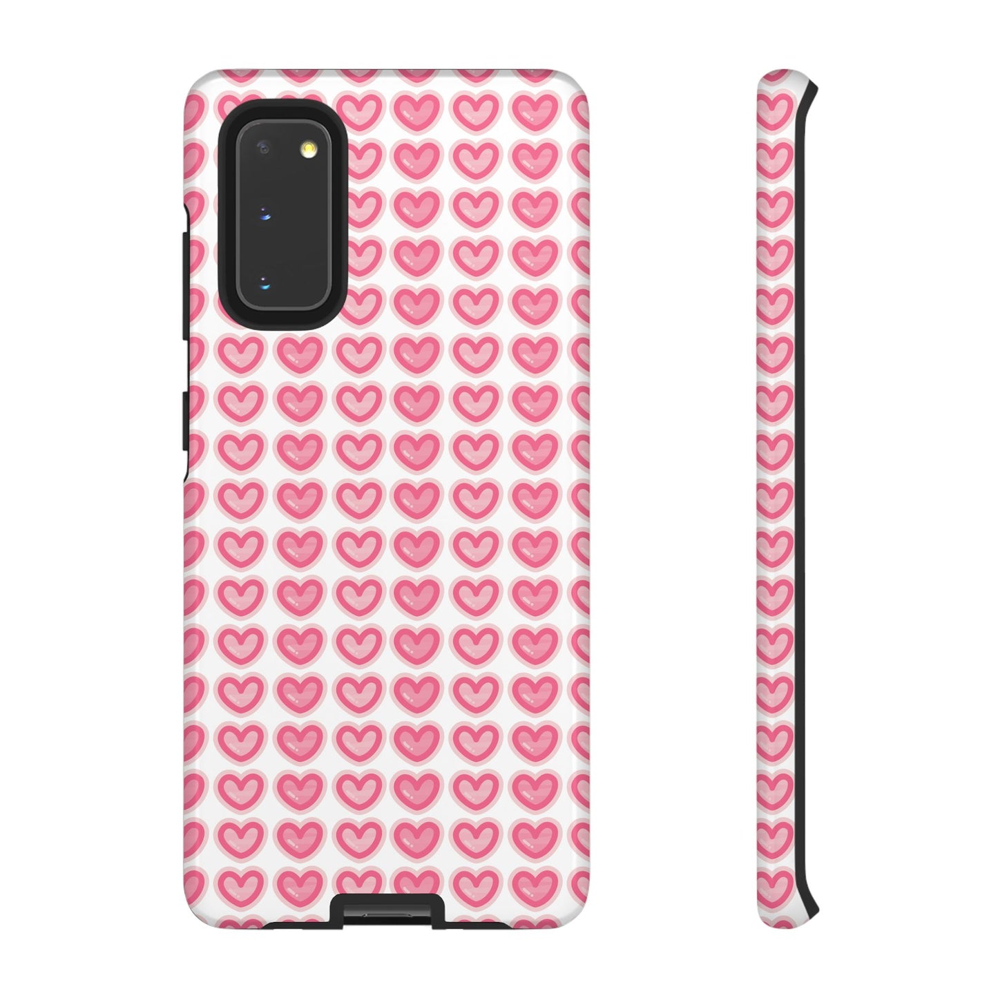 Hearts Pattern - Tough Cases iPhone Samsung Google Pixel