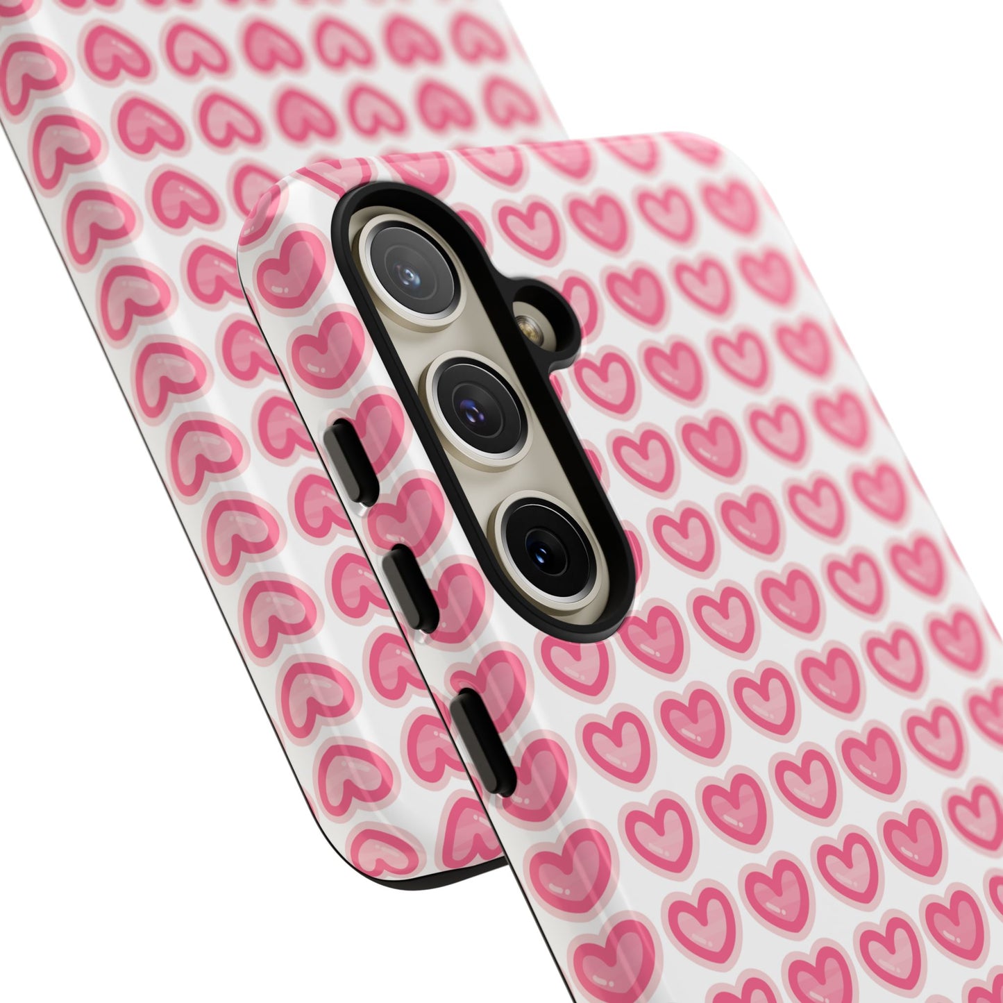 Hearts Pattern - Tough Cases iPhone Samsung Google Pixel