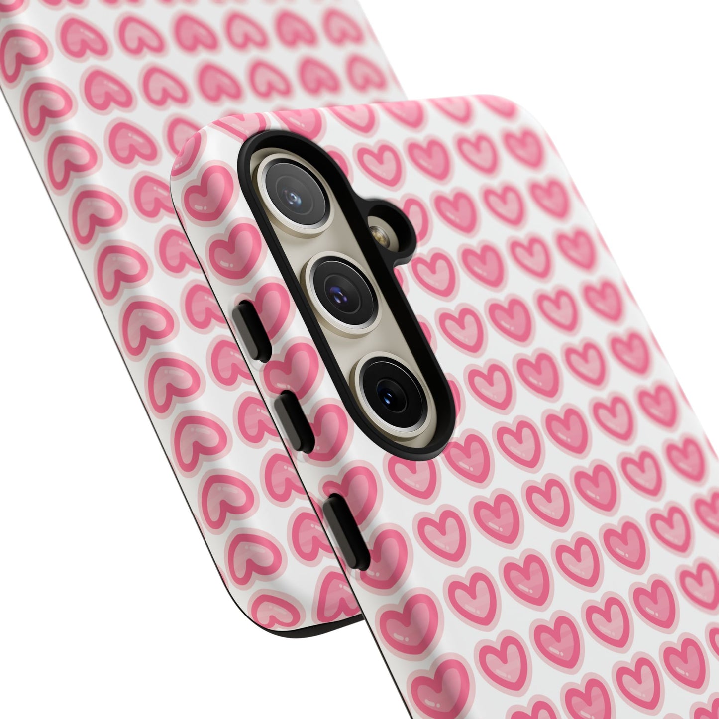 Hearts Pattern - Tough Cases iPhone Samsung Google Pixel