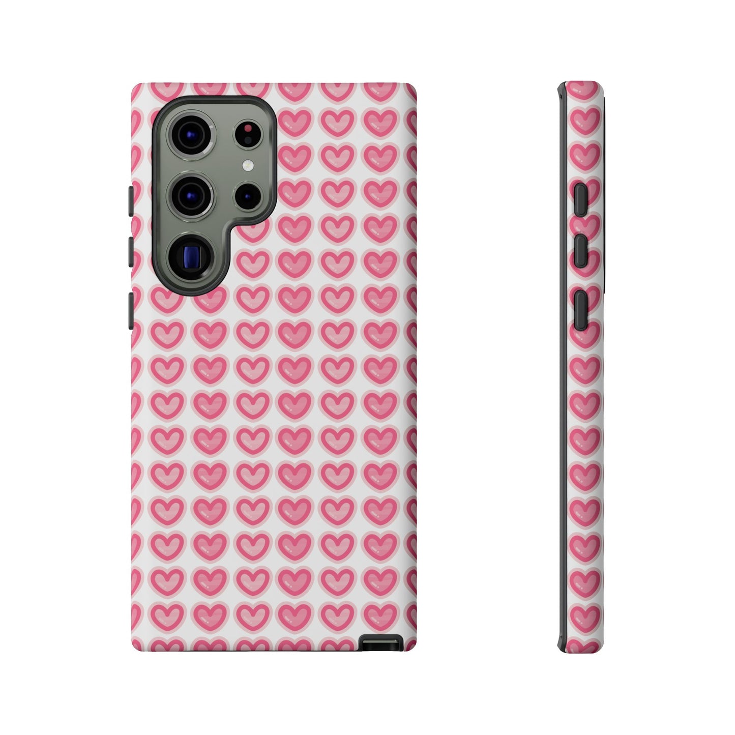Hearts Pattern - Tough Cases iPhone Samsung Google Pixel