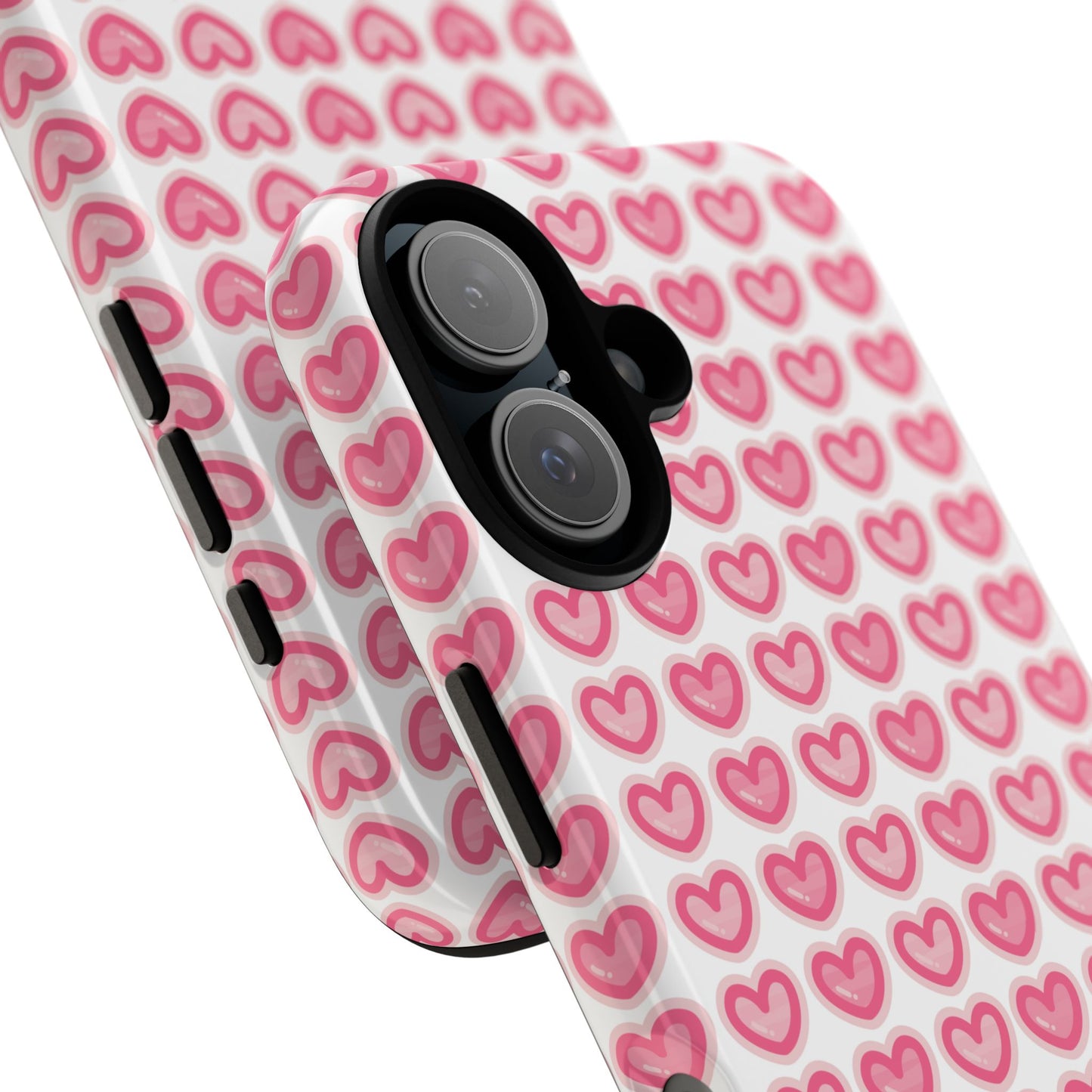Hearts Pattern - Tough Cases iPhone Samsung Google Pixel
