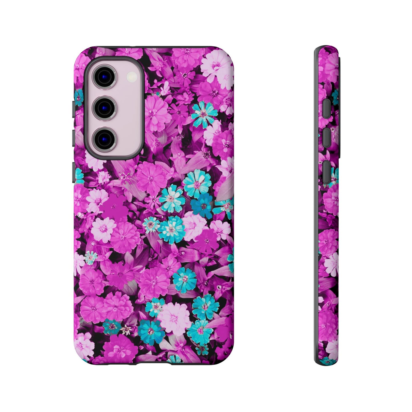 Lucid Flowers #22-Tough Cases iPhone Samsung Google Pixel