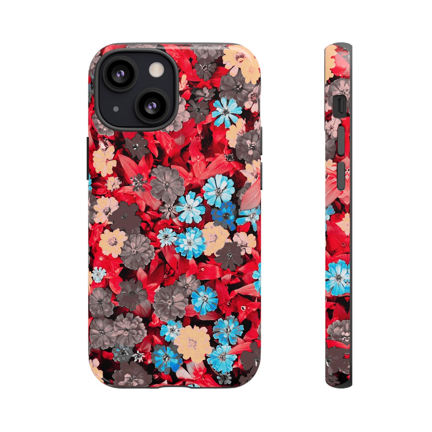 Lucid Flowers #23-Tough Cases iPhone Samsung Google Pixel