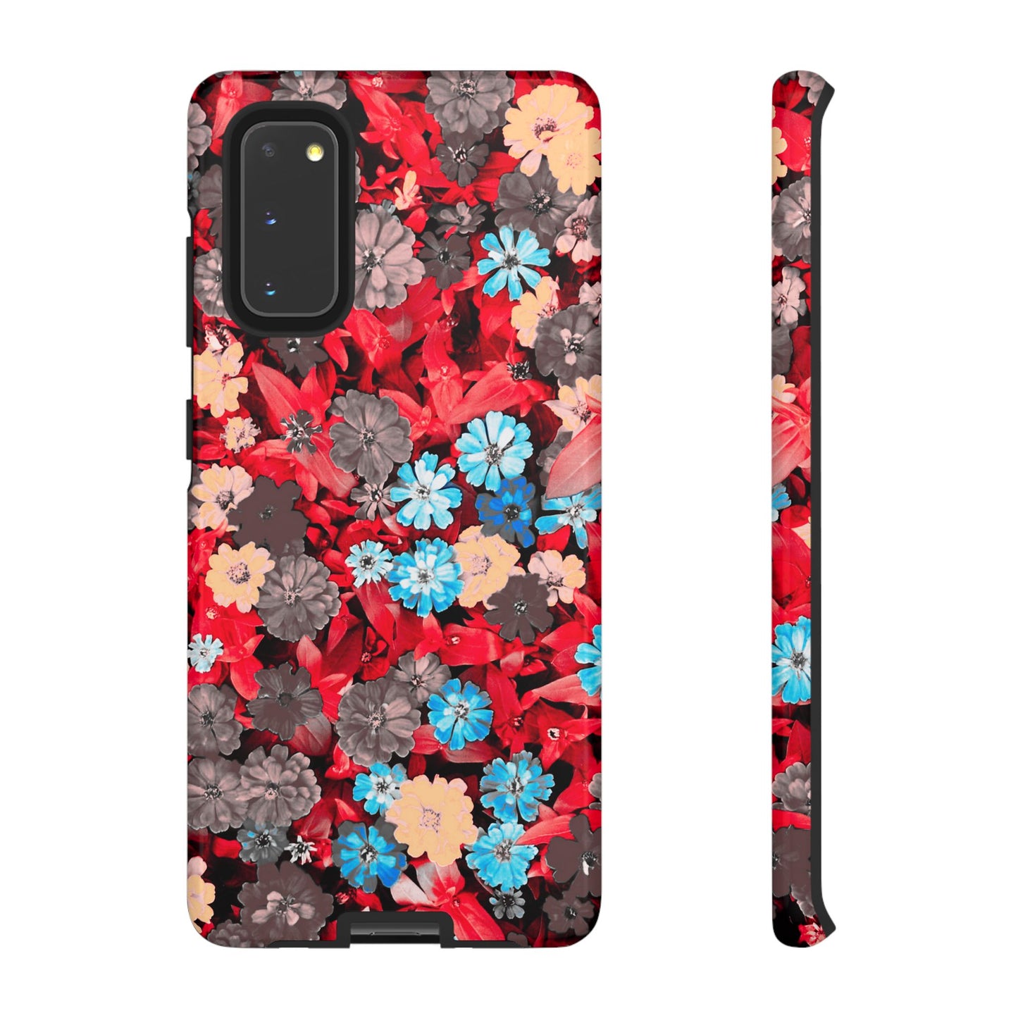 Lucid Flowers #23-Tough Cases iPhone Samsung Google Pixel