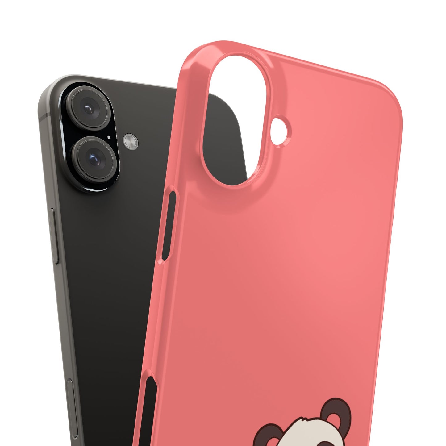 Cute Panda #36-Slim iPhone Cases