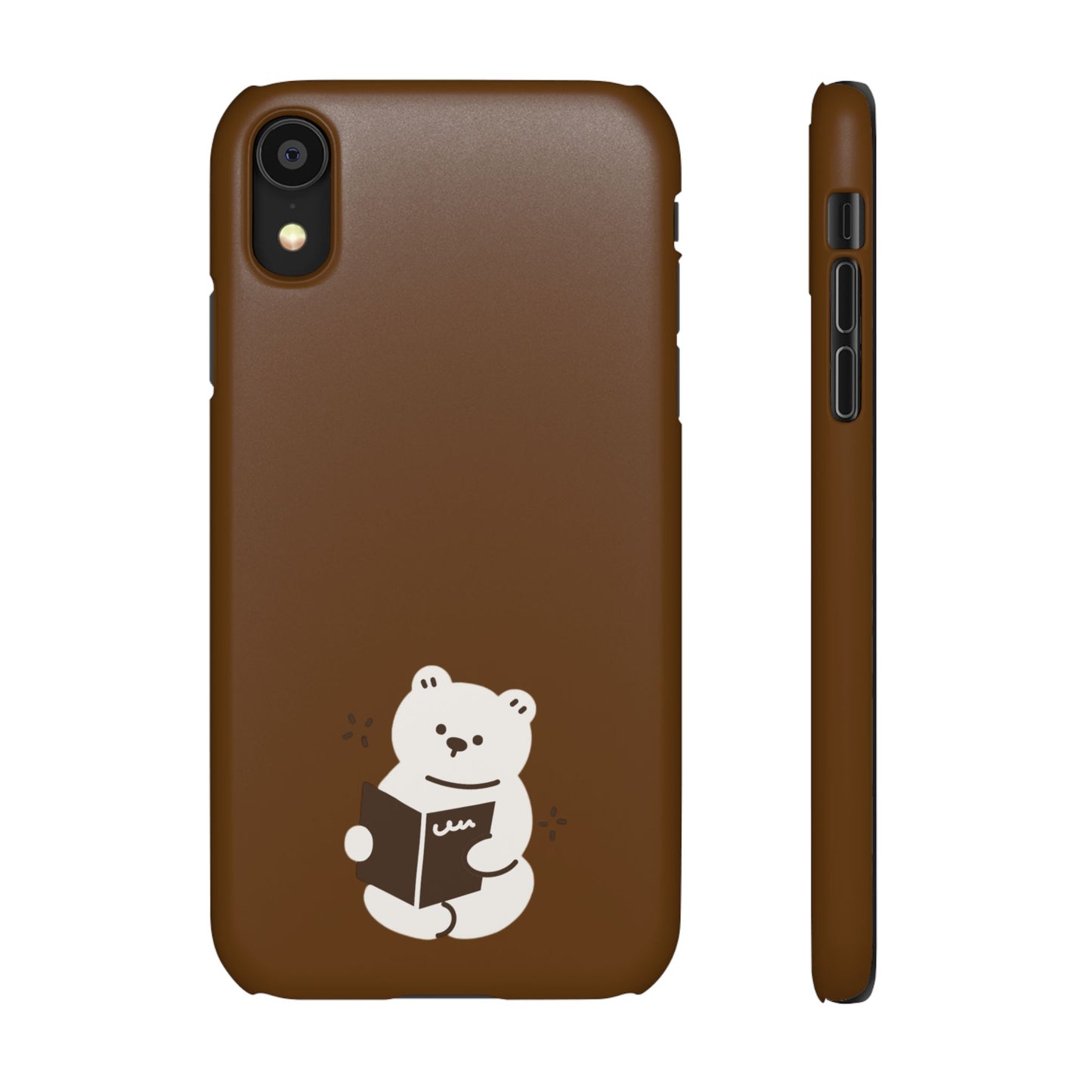 Reading Bear #02-Snap Cases