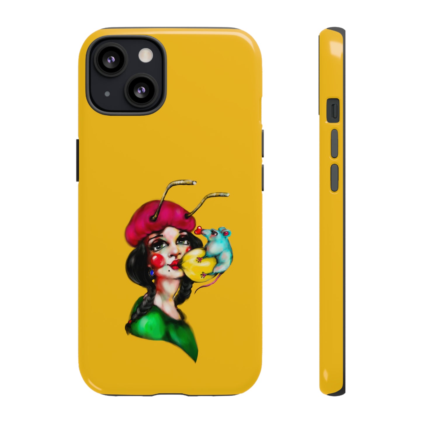 Design #211 Yellow BKG-Tough Cases