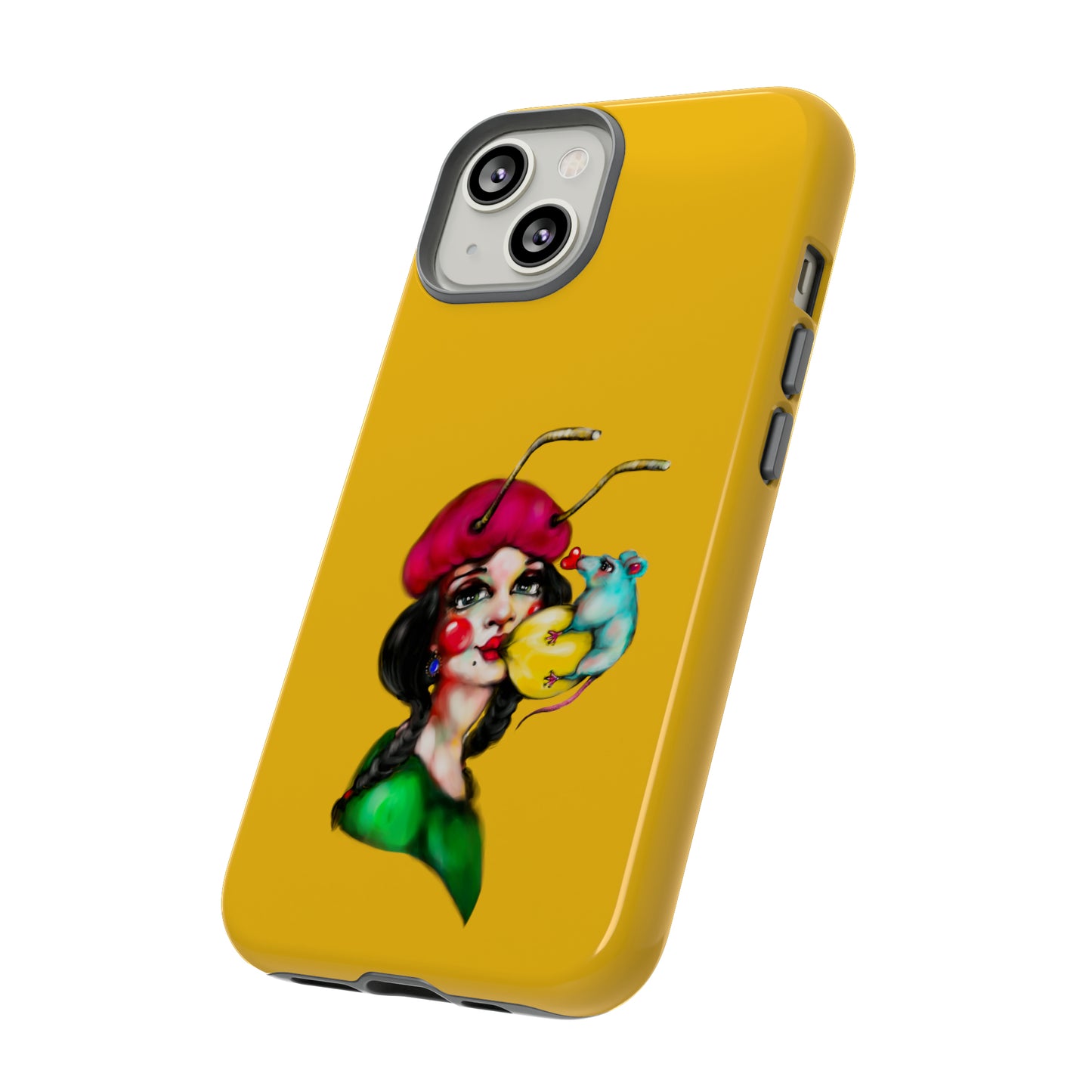 Design #211 Yellow BKG-Tough Cases