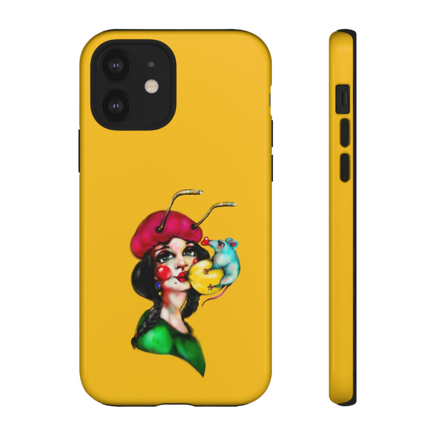 Design #211 Yellow BKG-Tough Cases