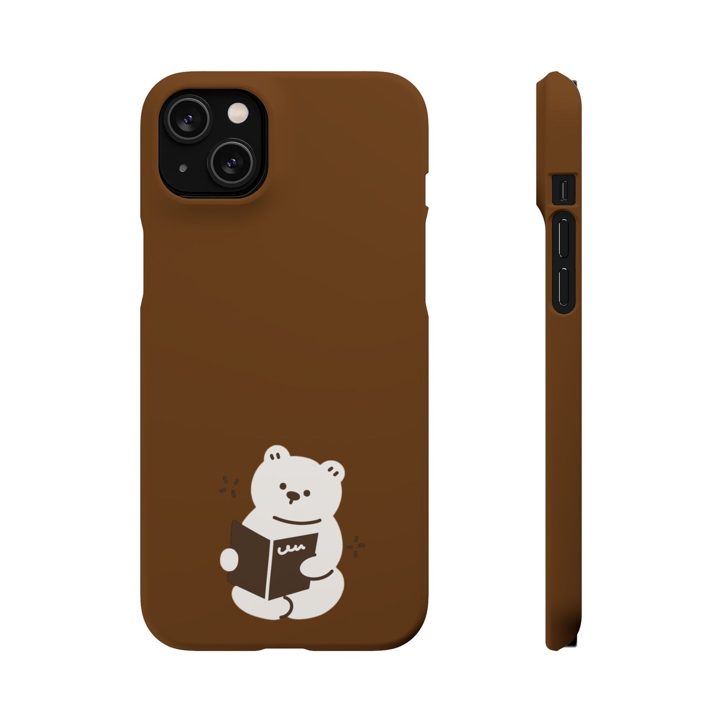 Reading Bear #02-Snap Cases