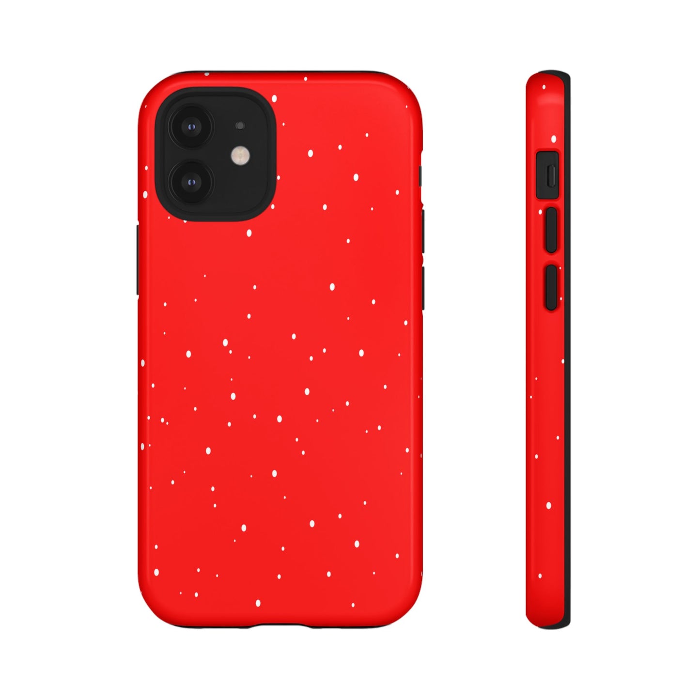 Snowy Red - Tough Cases iPhone Samsung Google Pixel