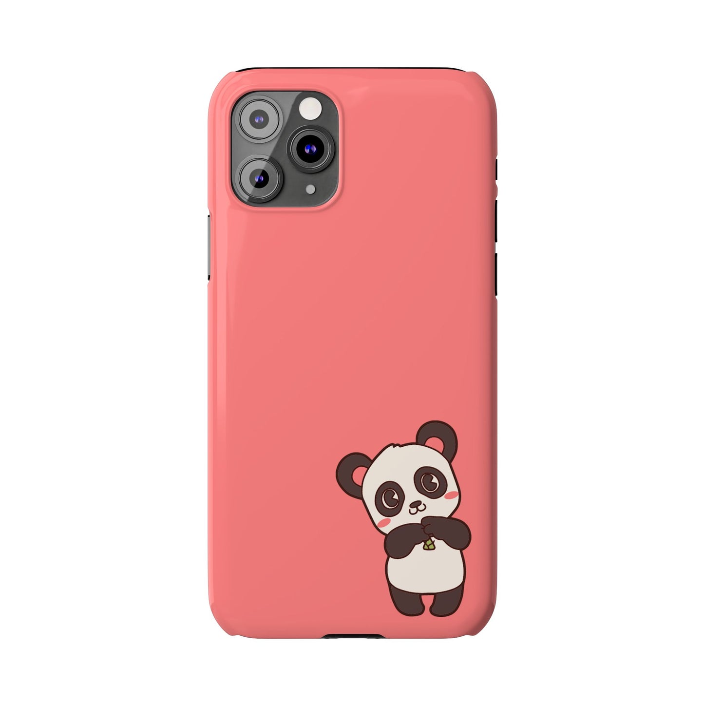 Cute Panda #36-Slim iPhone Cases