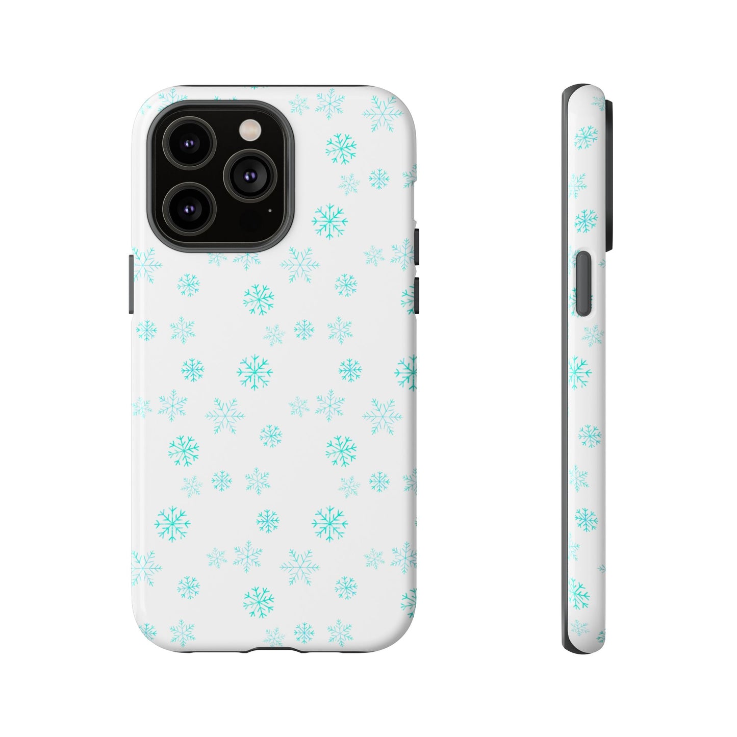 Snowy Blue #12 - Tough Cases iPhone Samsung Google Pixel