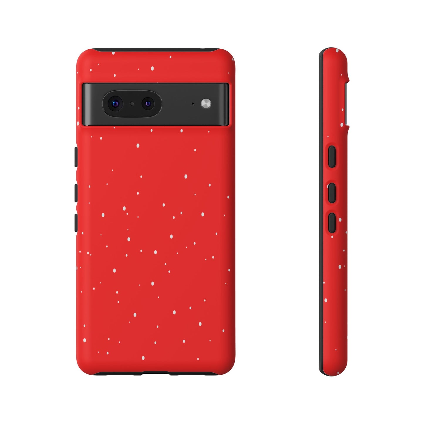 Snowy Red - Tough Cases iPhone Samsung Google Pixel