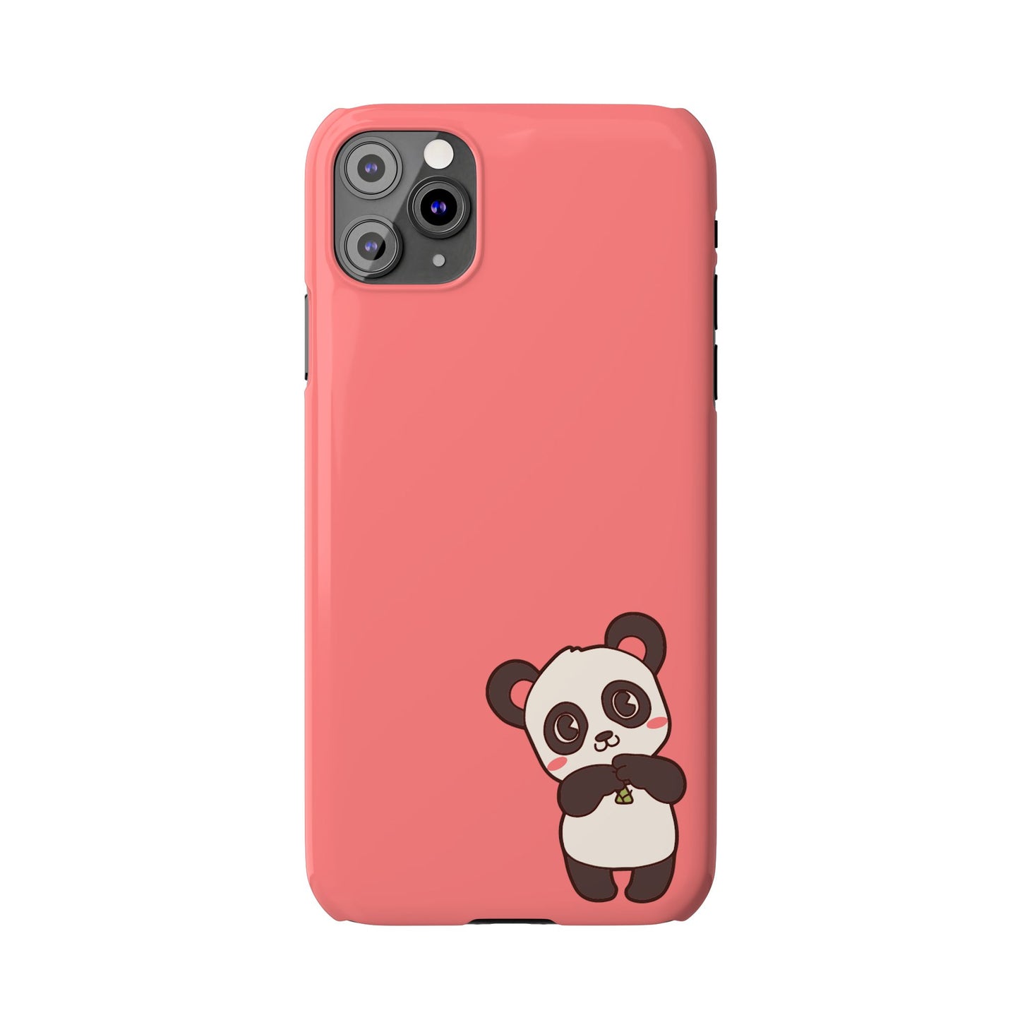 Cute Panda #36-Slim iPhone Cases