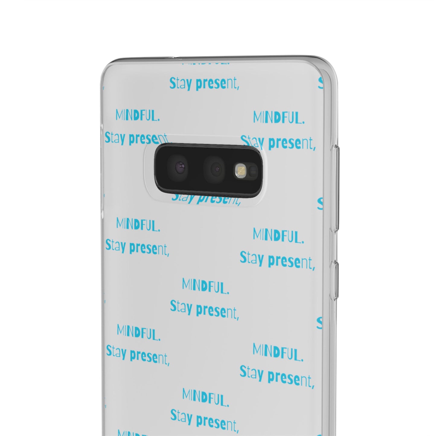 Stay Present Mindful #12 Flexi Cases iPhone Samsung Gift Packaging