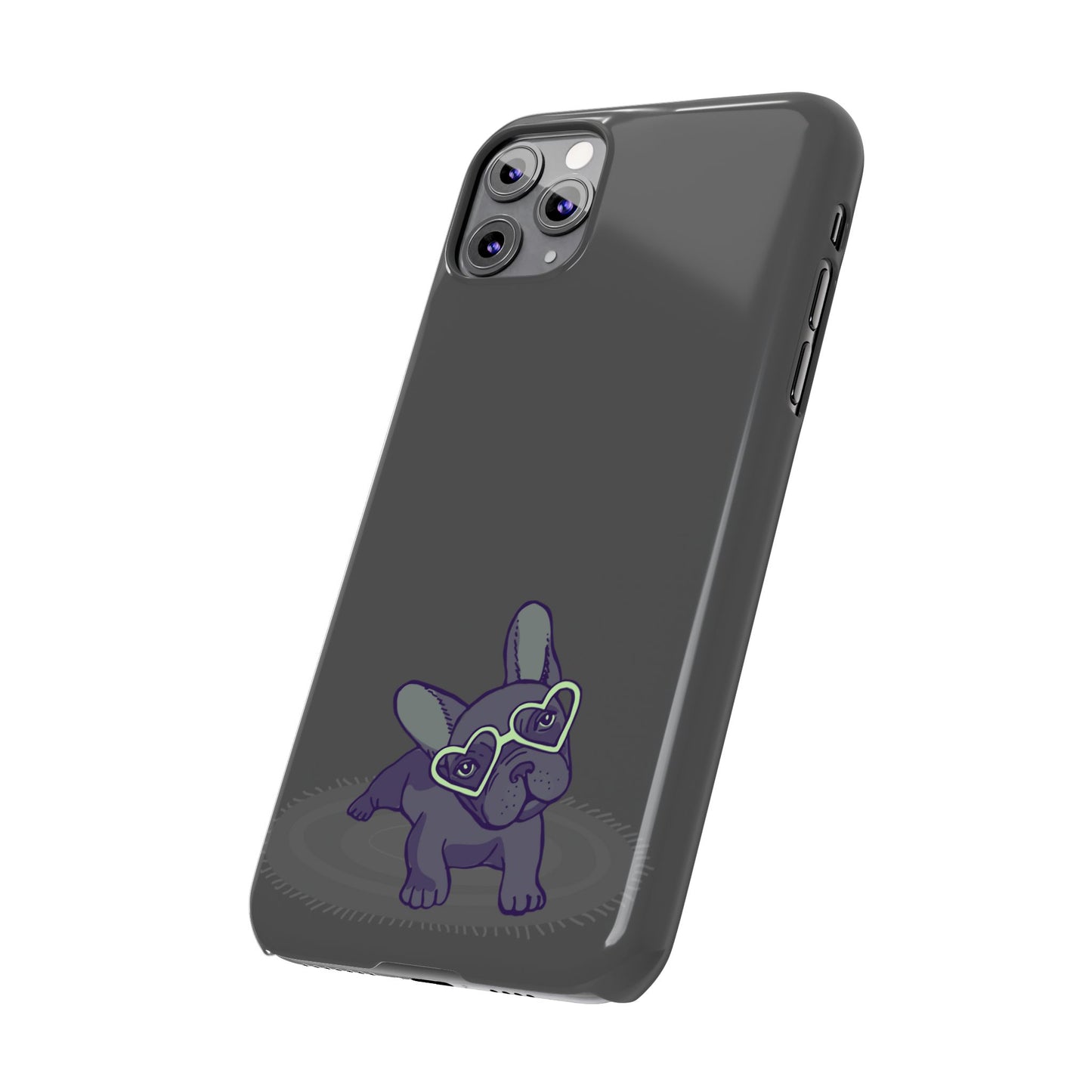 Bulldog Puppy Slim iPhone Cases