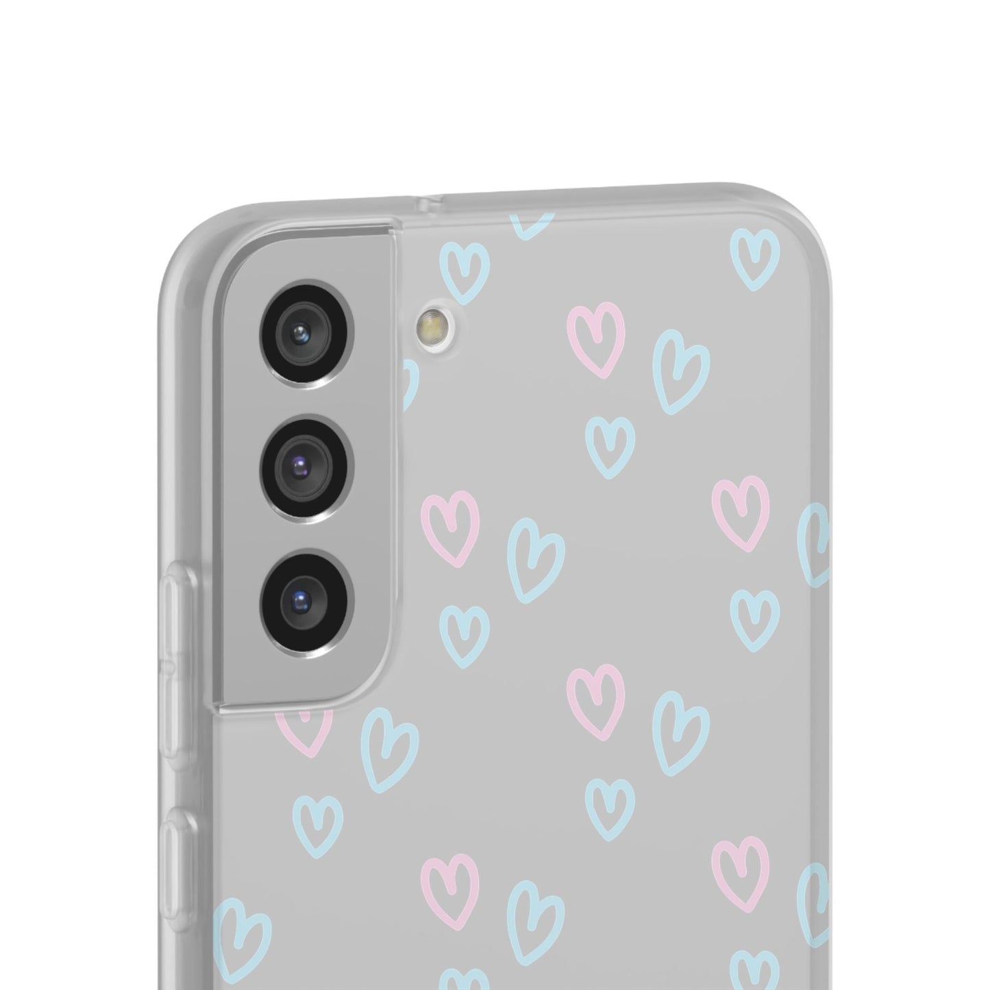 Sweetheart Shield Clear Flexi Cases iPhone Samsung Gift Packaging