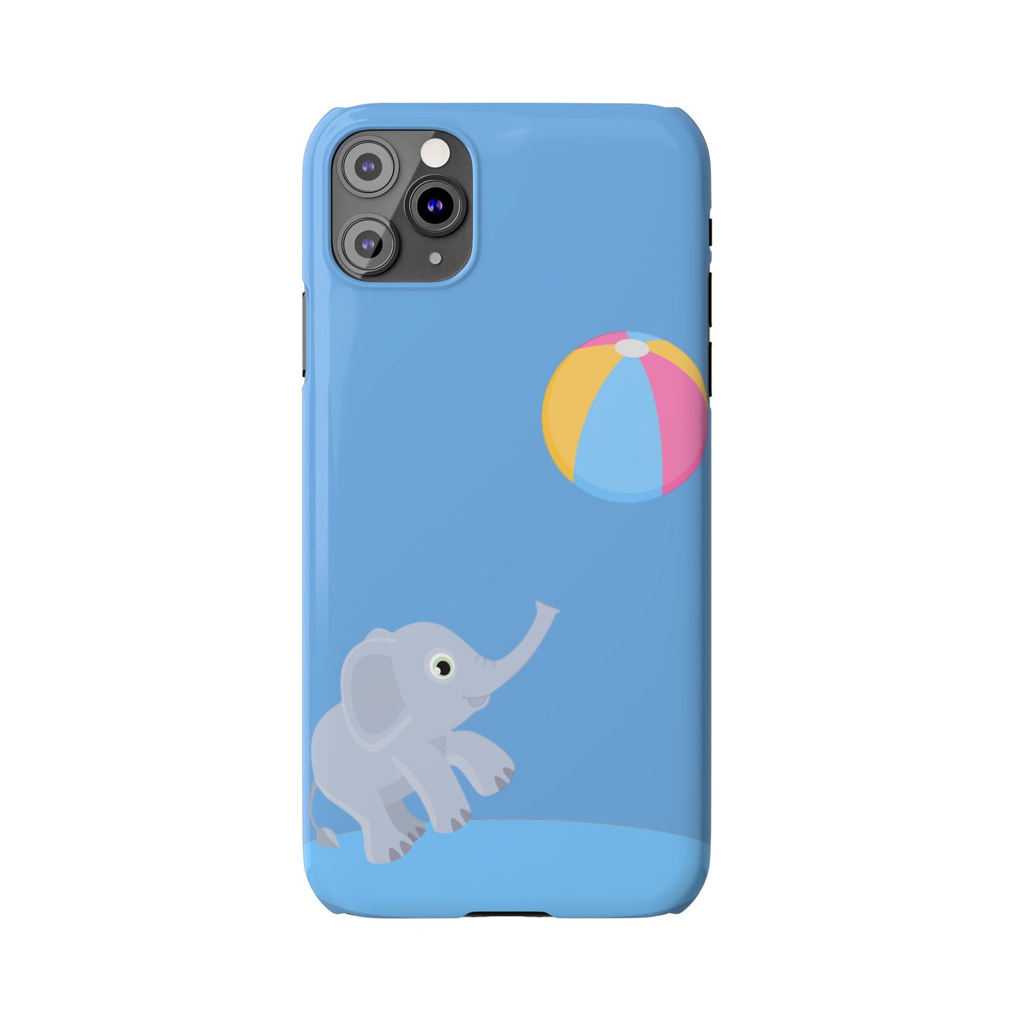 Playful Elephant-Slim iPhone Cases