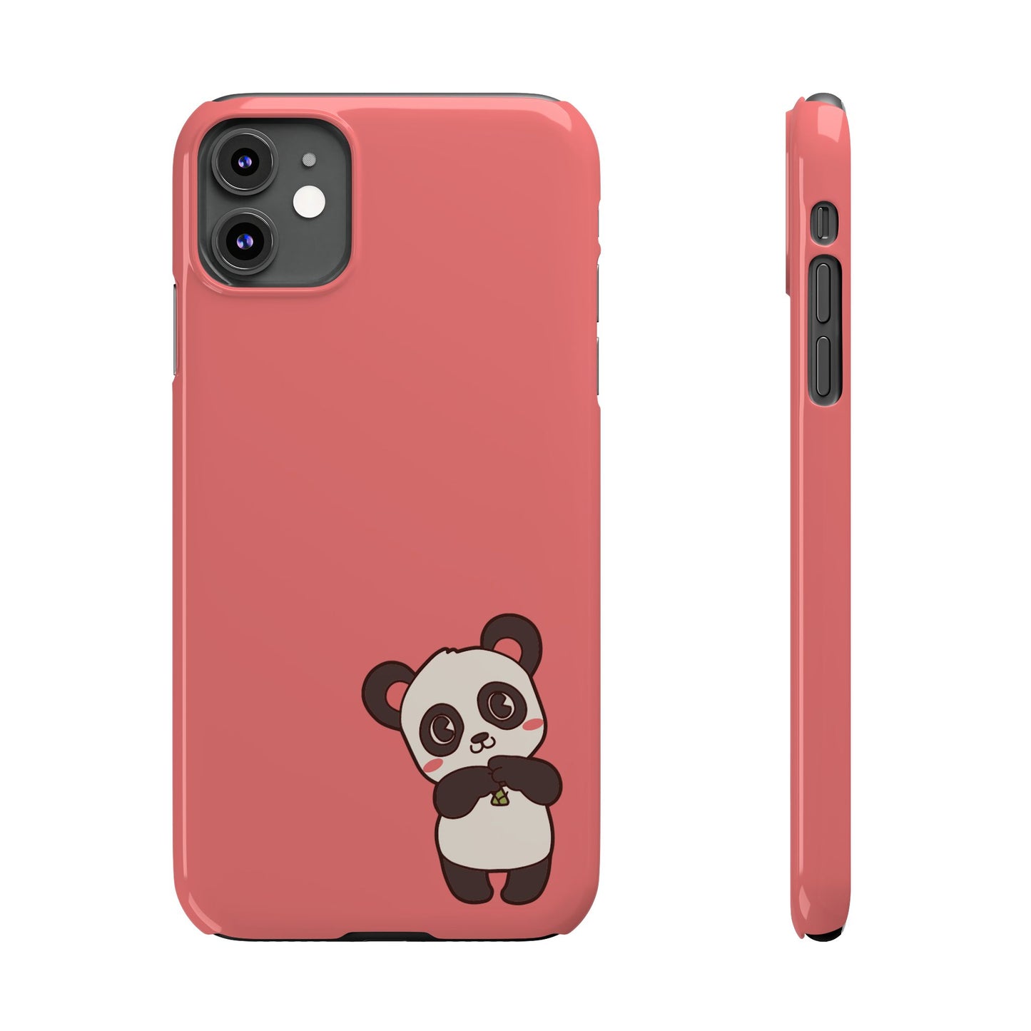 Cute Panda #36-Slim iPhone Cases