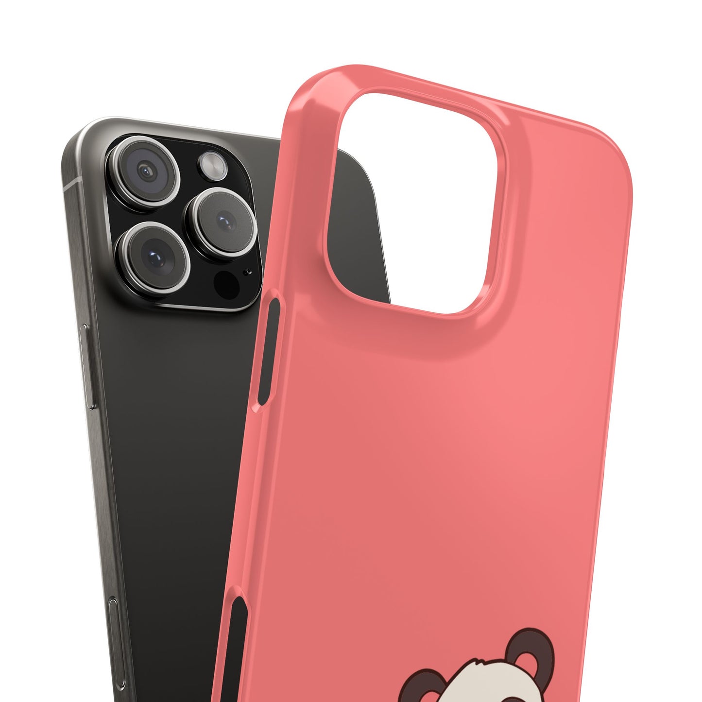 Cute Panda #36-Slim iPhone Cases