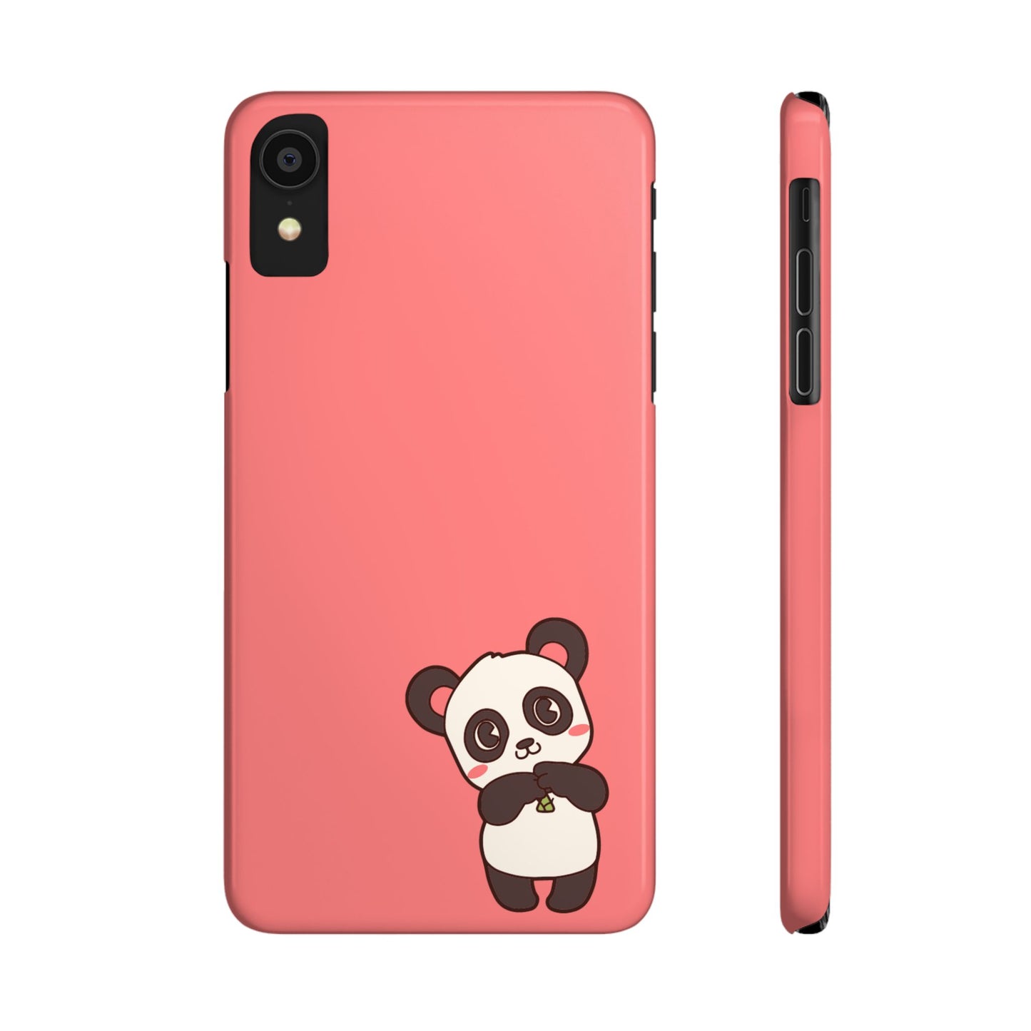 Cute Panda #36-Slim iPhone Cases