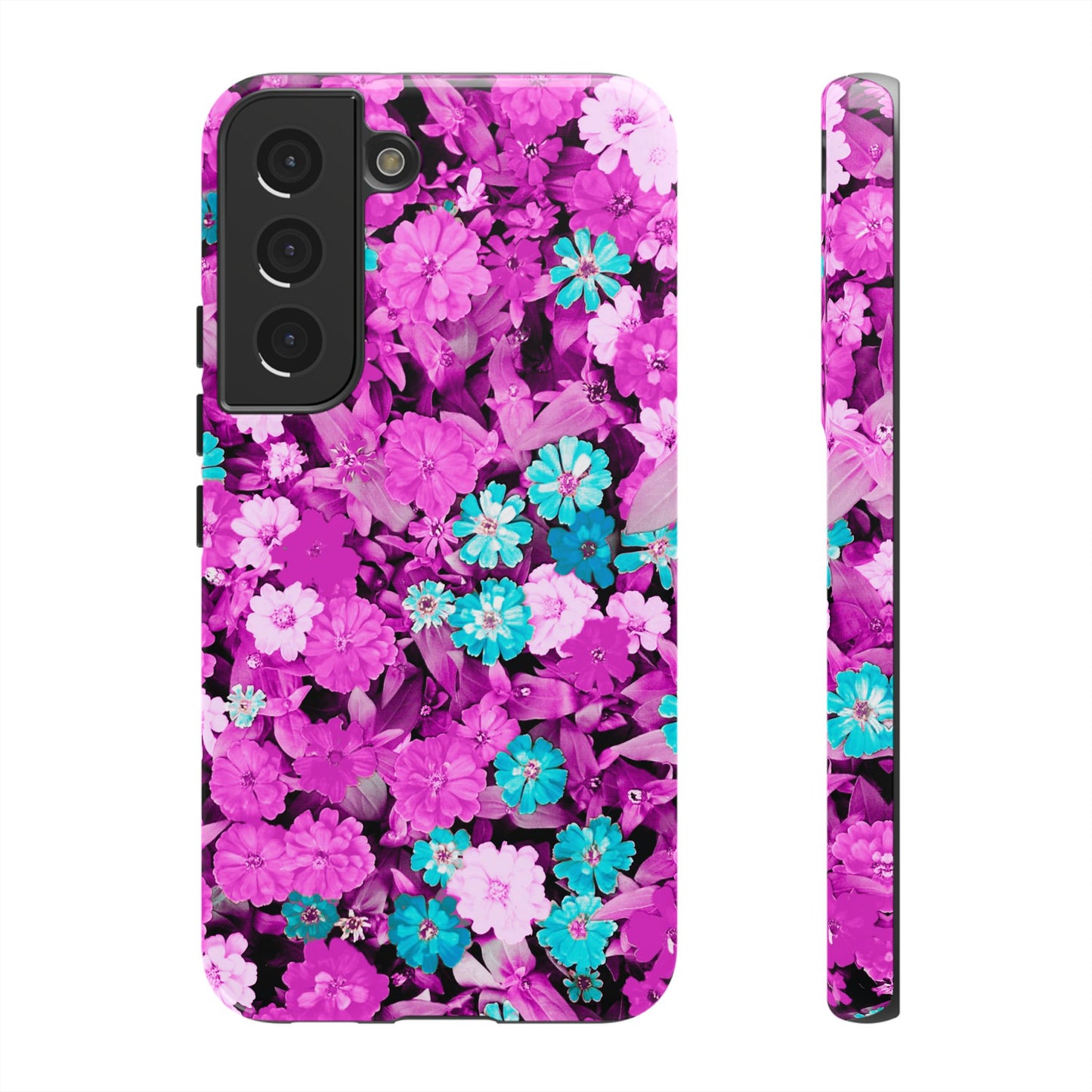 Lucid Flowers #22-Tough Cases iPhone Samsung Google Pixel