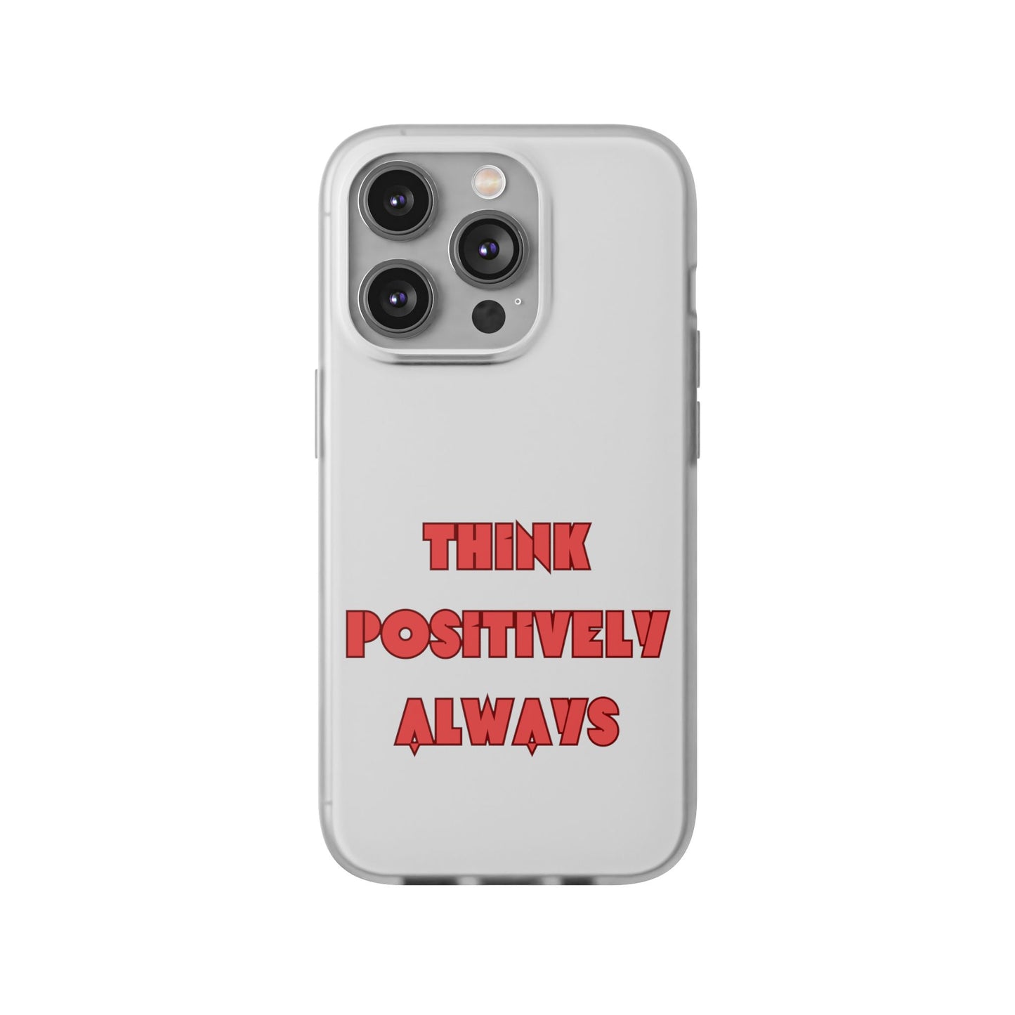 Think Positively Always #24 Flexi Cases iPhone Samsung Gift Packaging