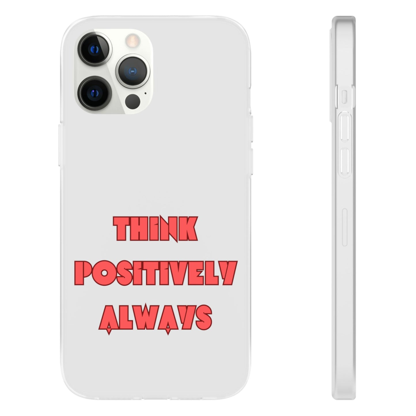 Think Positively Always #24 Flexi Cases iPhone Samsung Gift Packaging