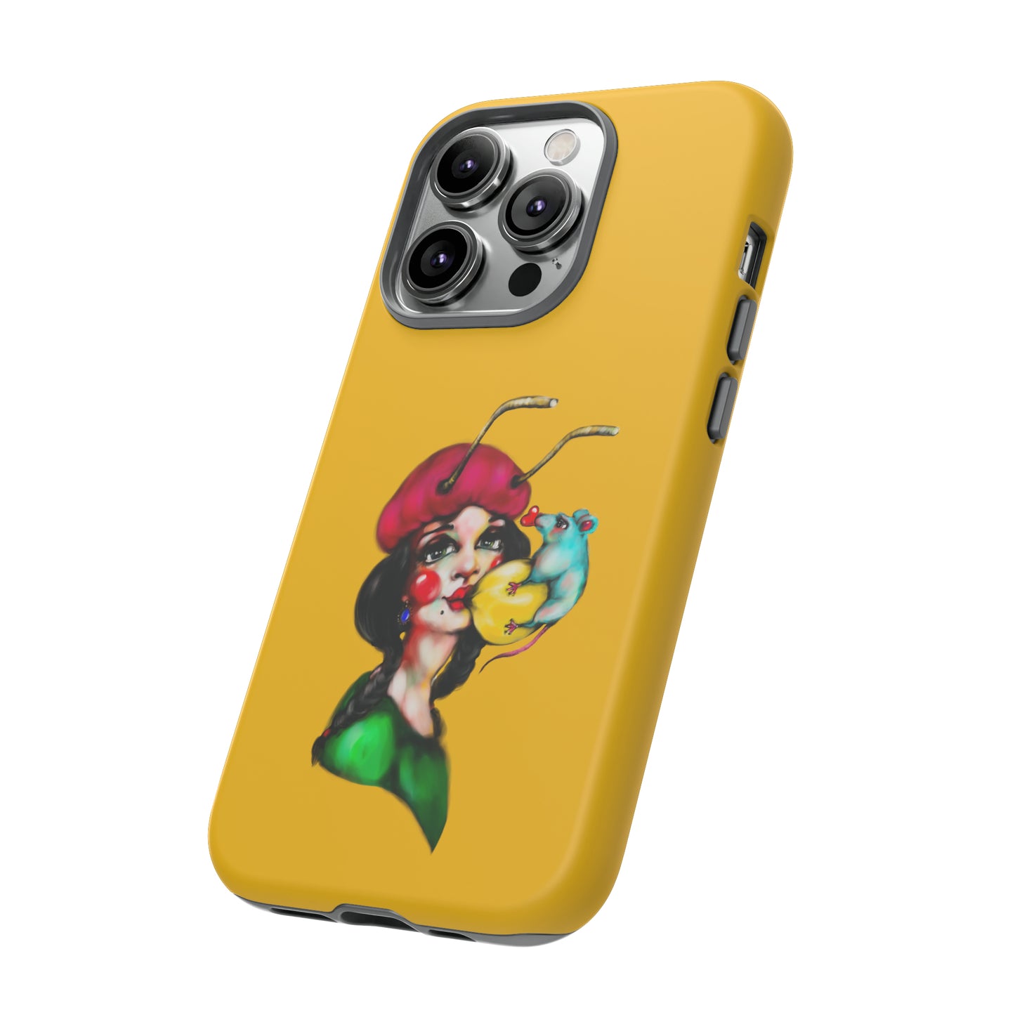 Design #211 Yellow BKG-Tough Cases