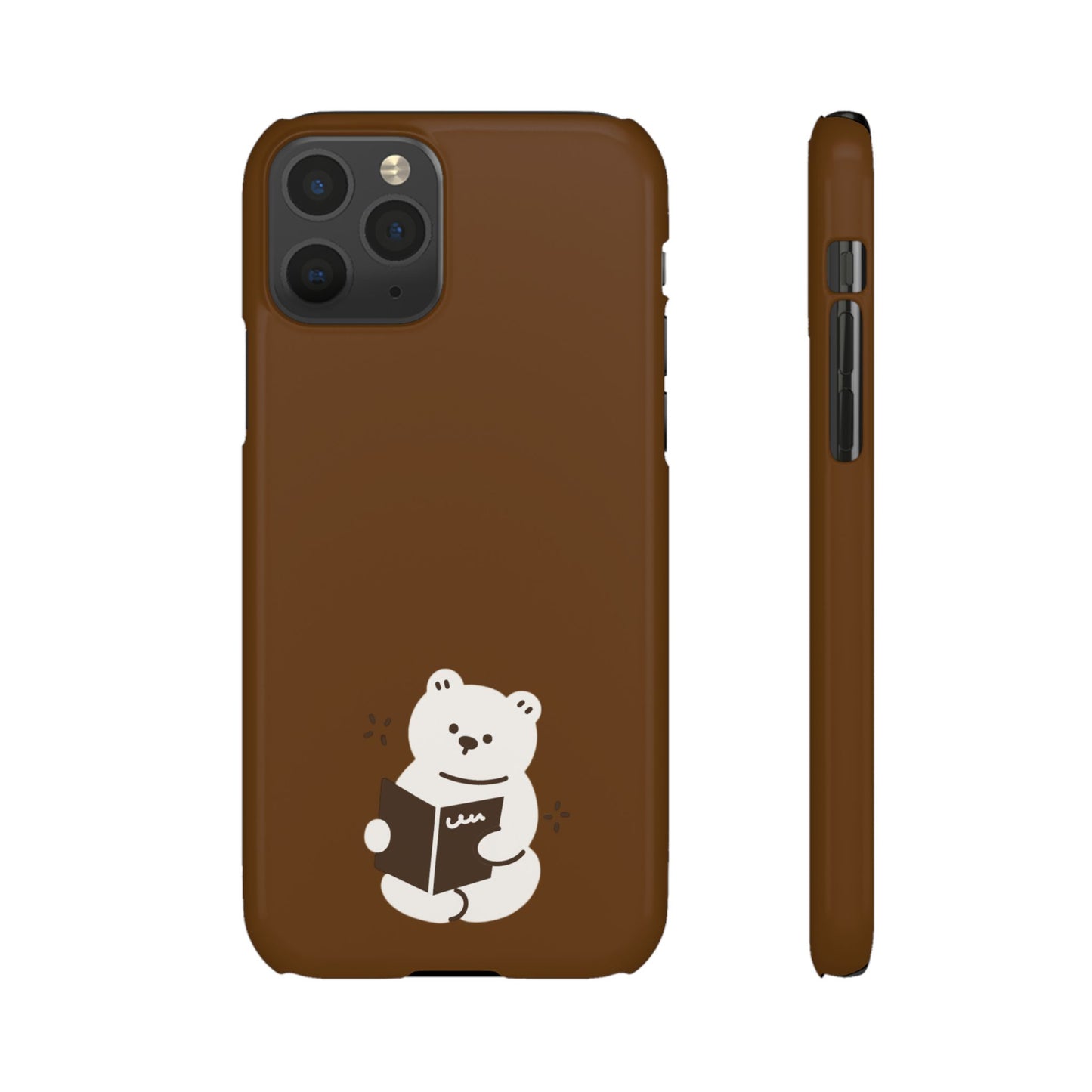 Reading Bear #02-Snap Cases