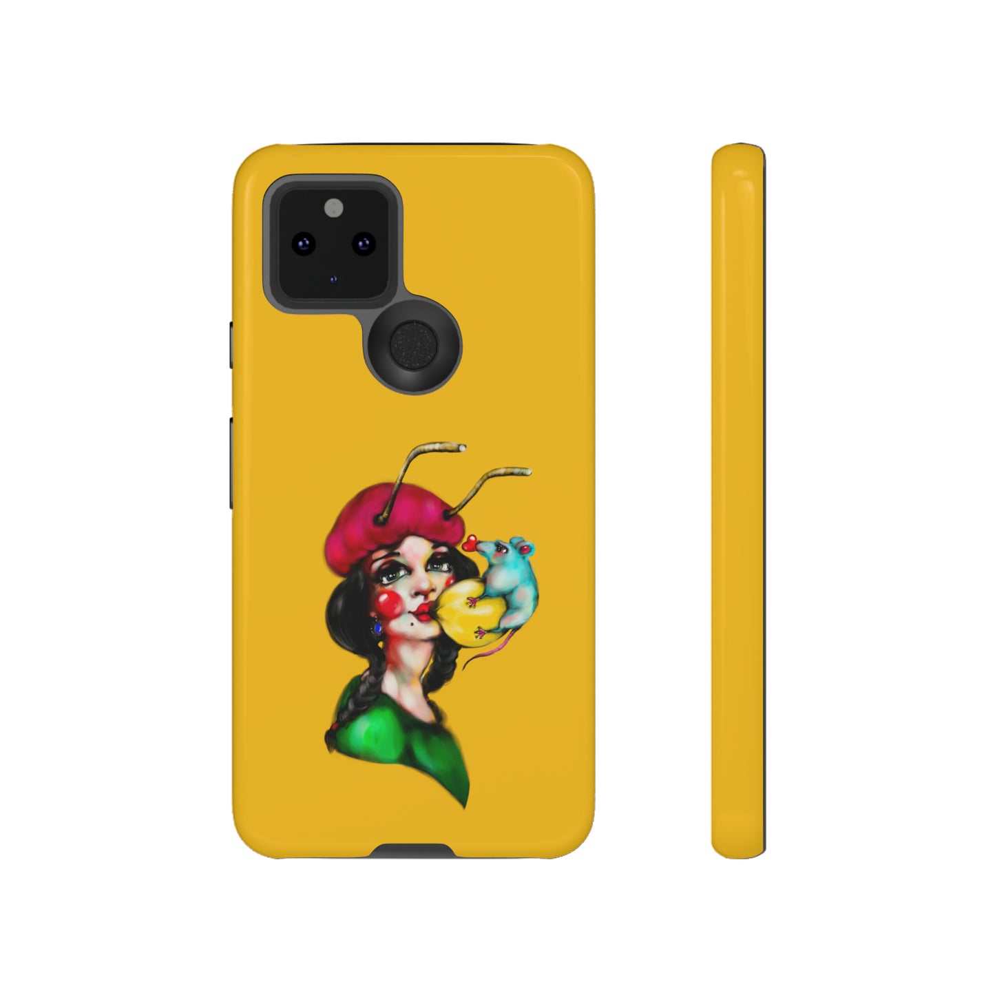 Design #211 Yellow BKG-Tough Cases