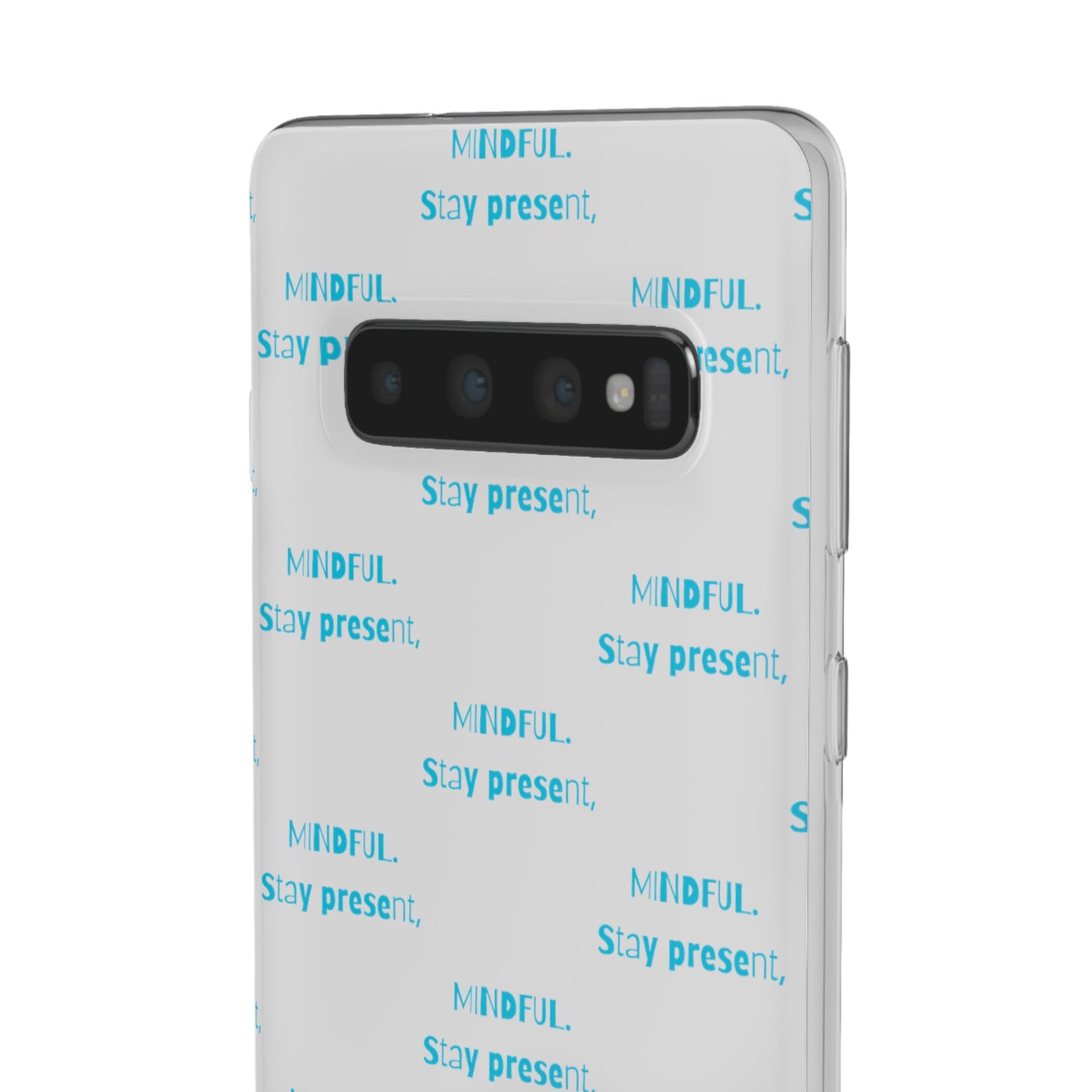 Stay Present Mindful #12 Flexi Cases iPhone Samsung Gift Packaging