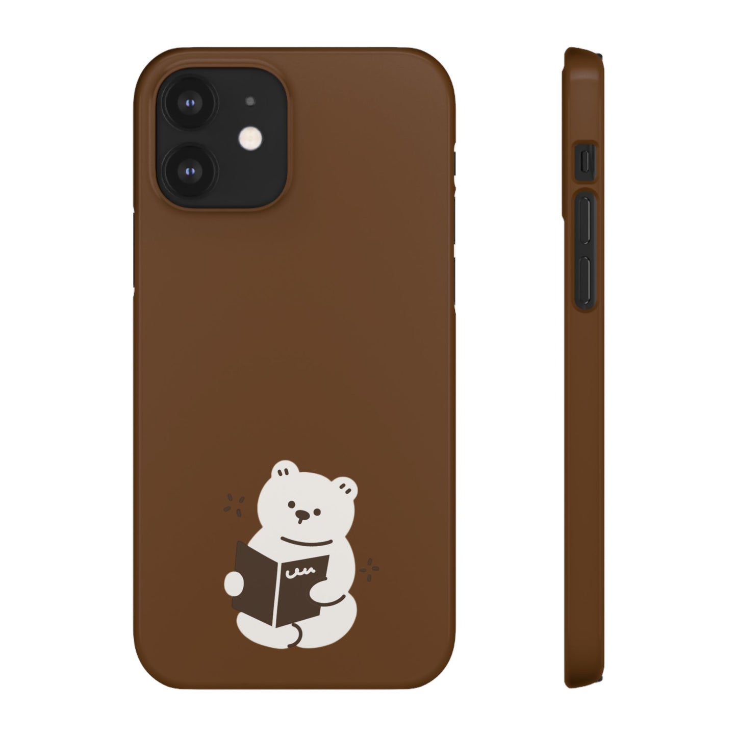 Reading Bear #02-Snap Cases