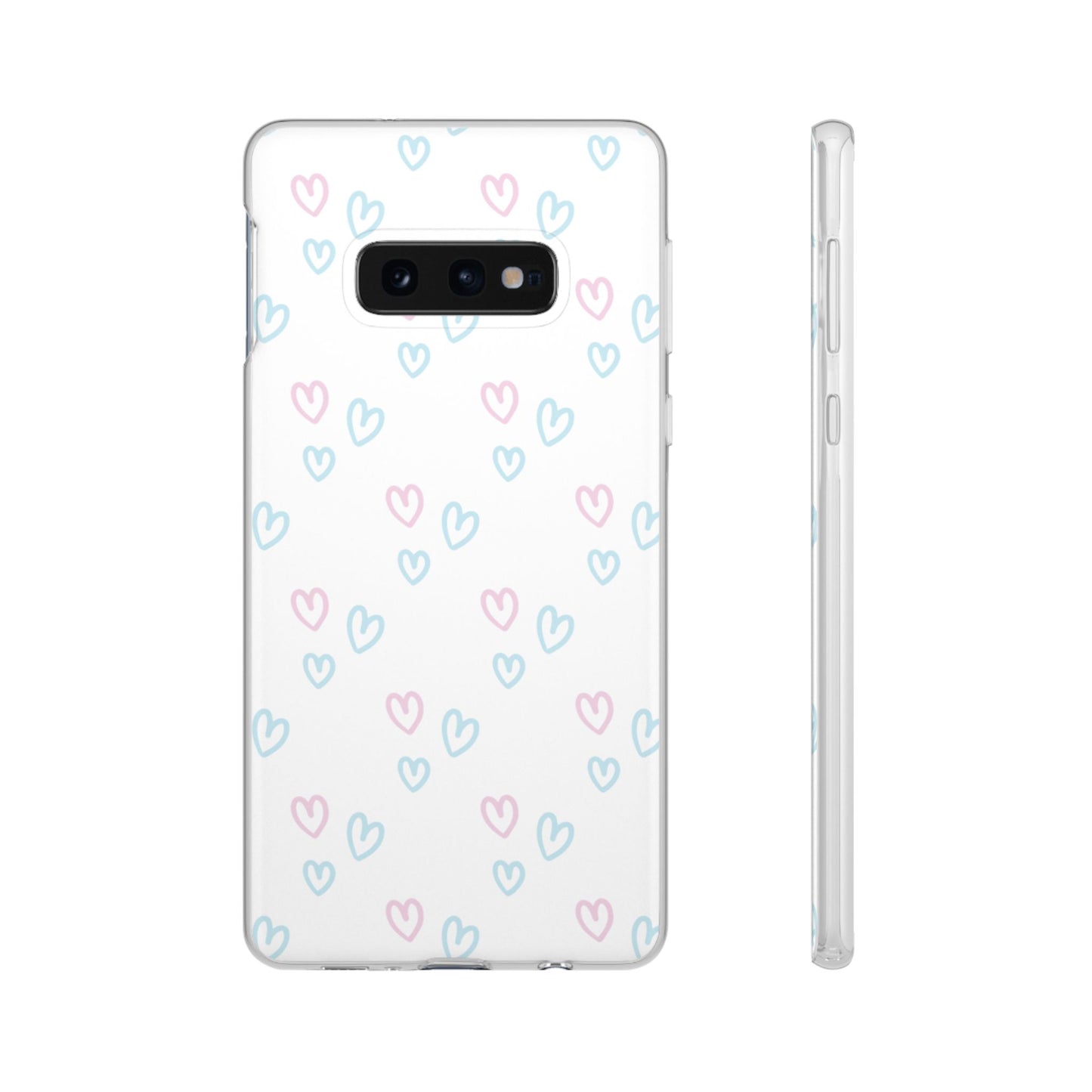 Sweetheart Shield Clear Flexi Cases iPhone Samsung Gift Packaging