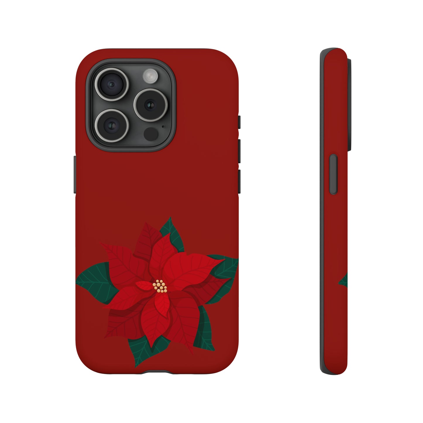 Poinsettia Charm #12-Tough Cases