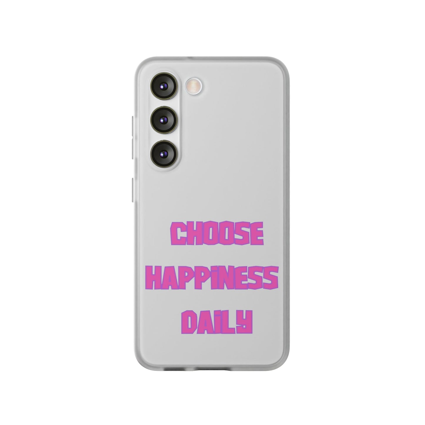 Choose Happiness Daily #22 Flexi Cases iPhone Samsung Gift Packaging