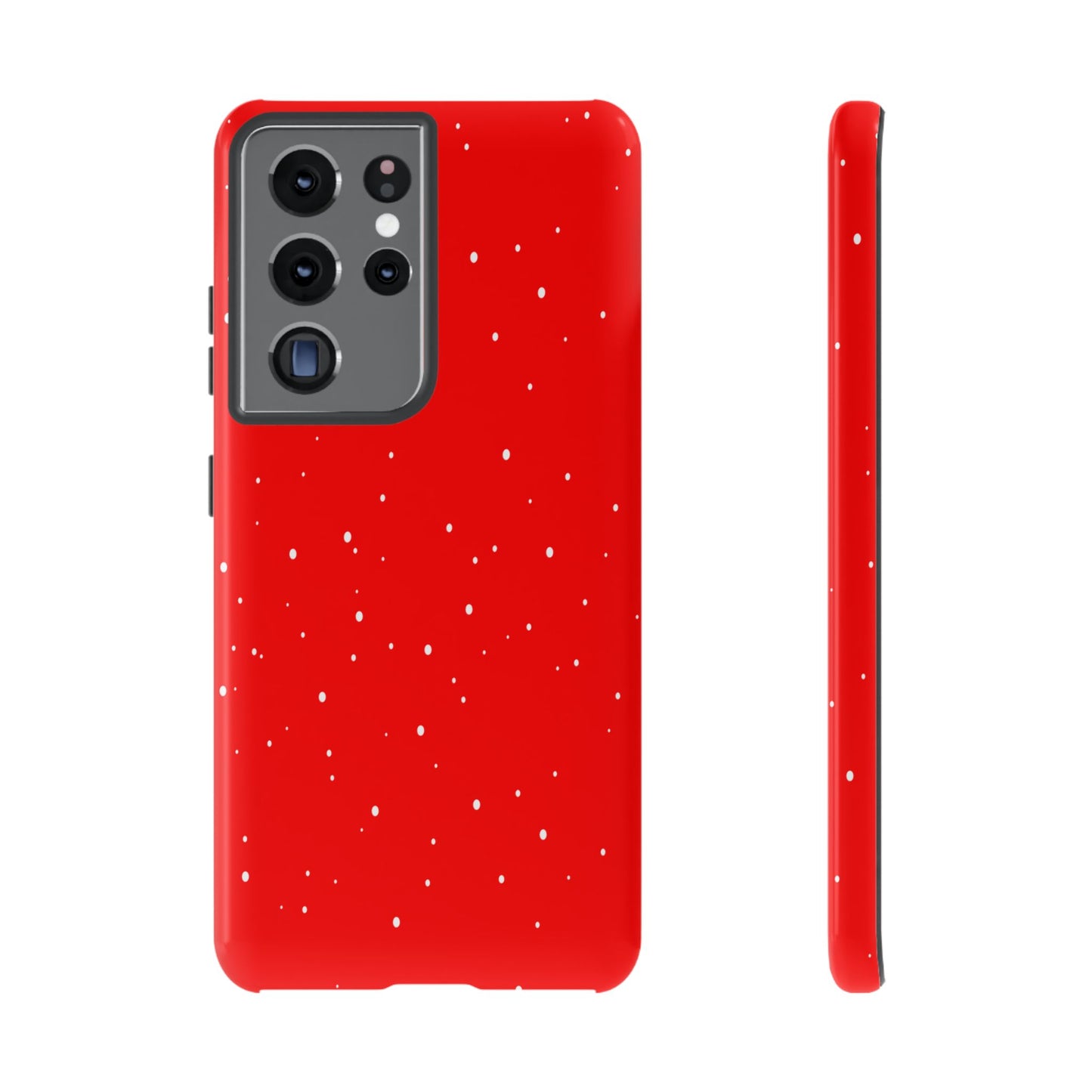 Snowy Red - Tough Cases iPhone Samsung Google Pixel