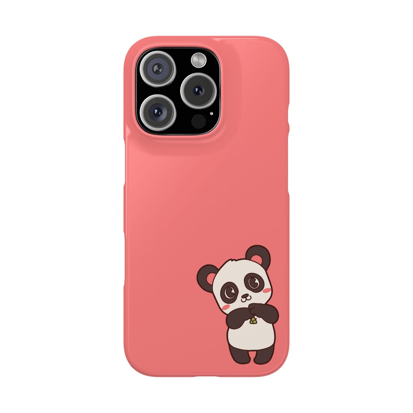 Cute Panda #36-Slim iPhone Cases