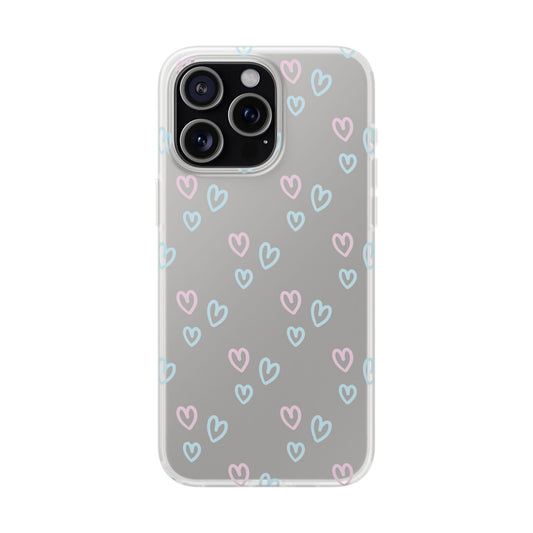 Sweetheart Shield Clear Flexi Cases iPhone Samsung Gift Packaging