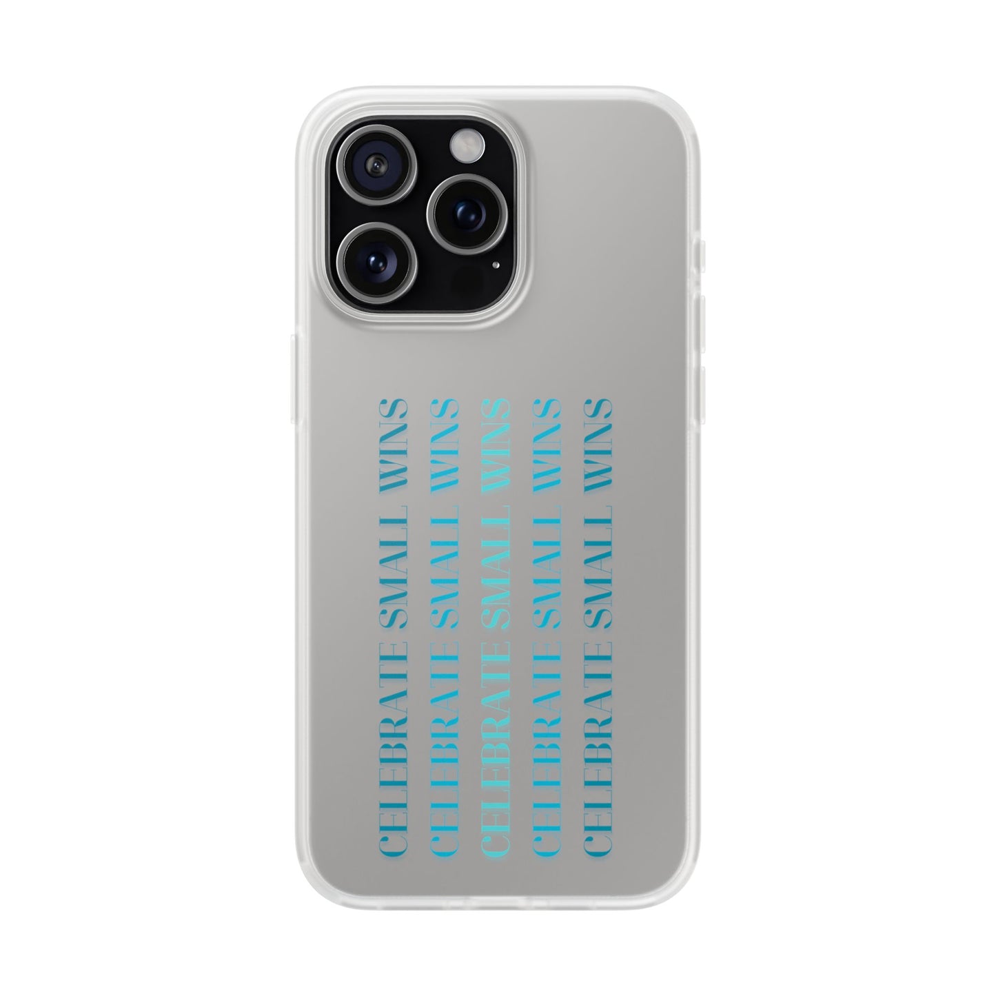 Celebrate Small Wins #22 Flexi Cases iPhone Samsung Gift Packaging