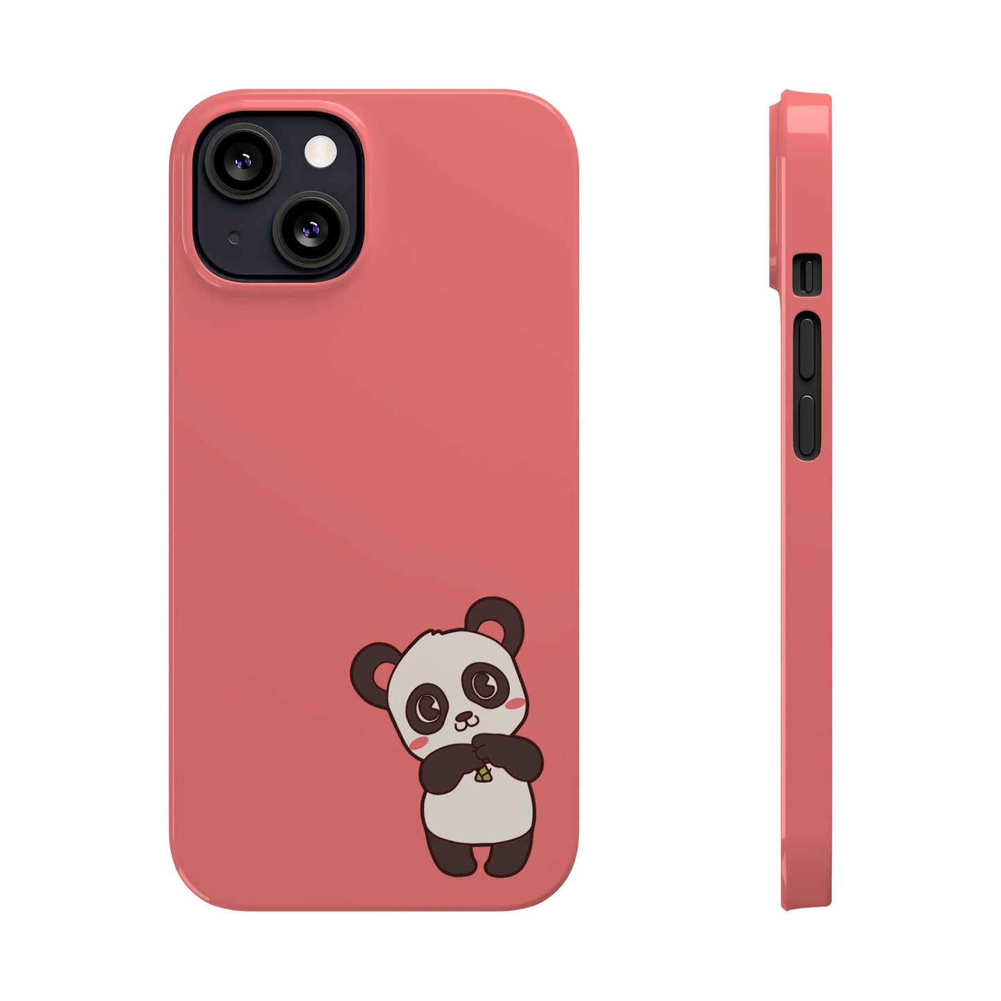 Cute Panda #36-Slim iPhone Cases