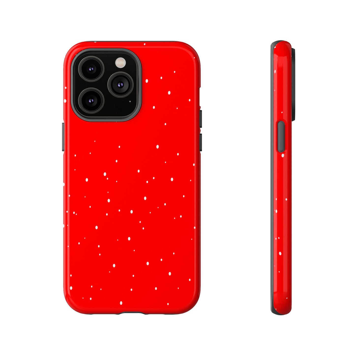 Snowy Red - Tough Cases iPhone Samsung Google Pixel